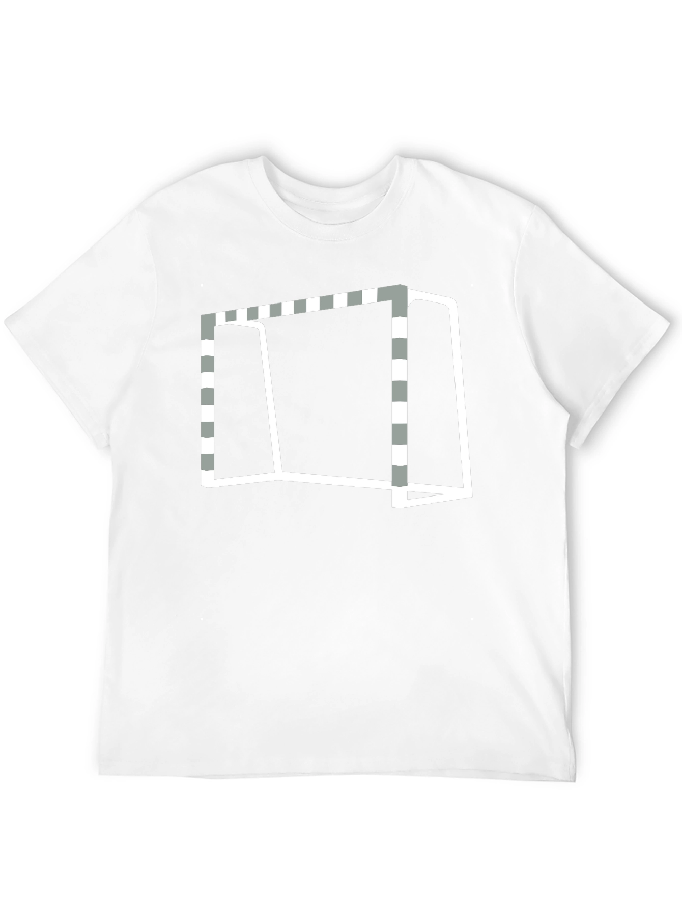 Goal Graphic Tee - Black Cotton Blend T-Shirt