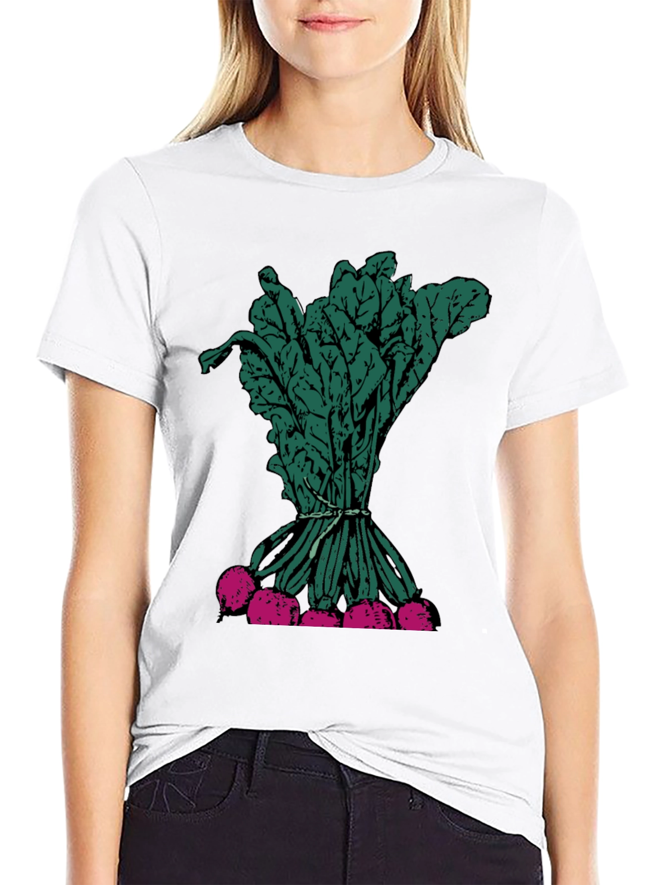 Radish Bunch Graphic Tee - Fresh Produce Style