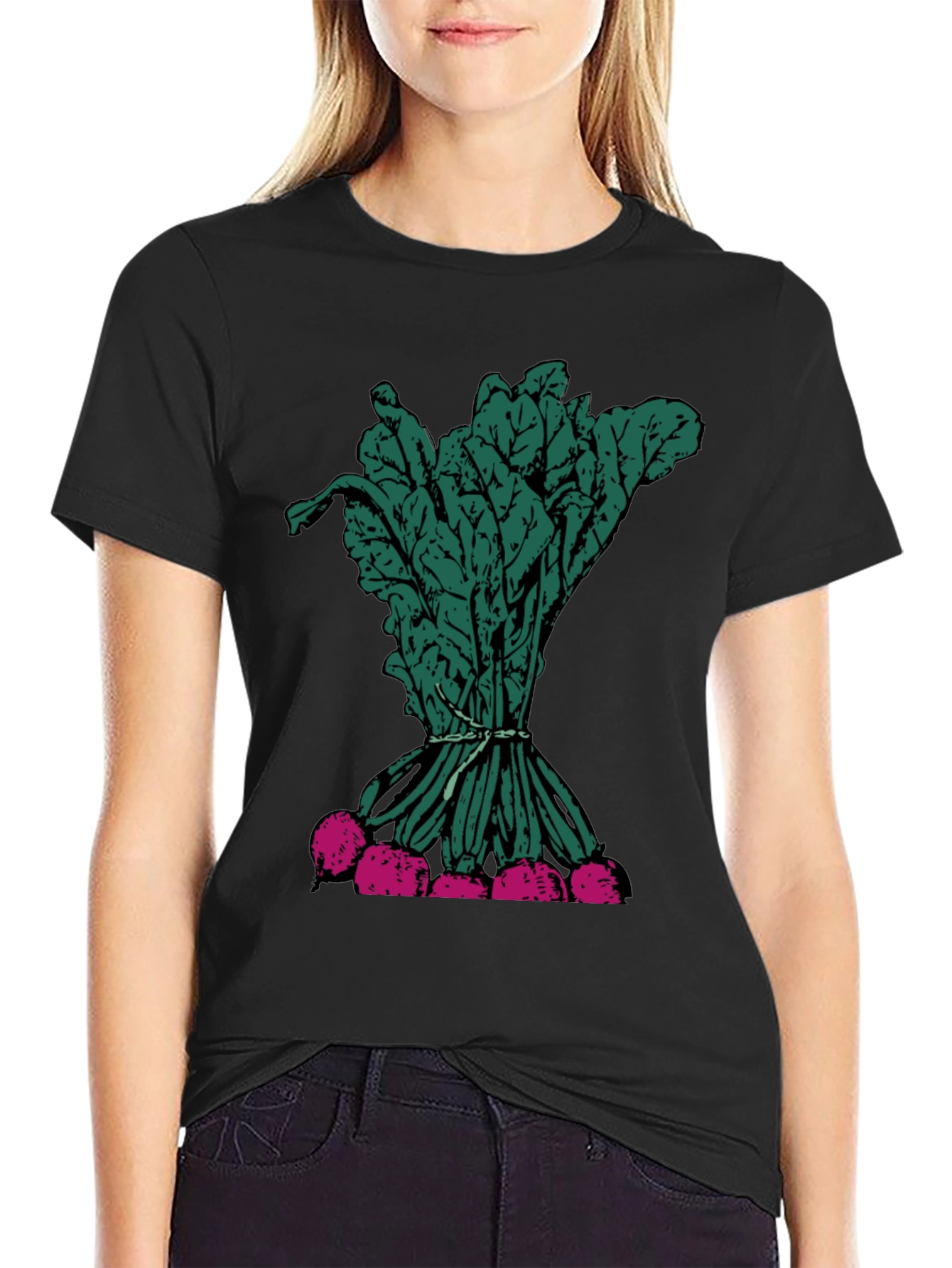Radish Bunch Graphic Tee - Fresh Produce Style