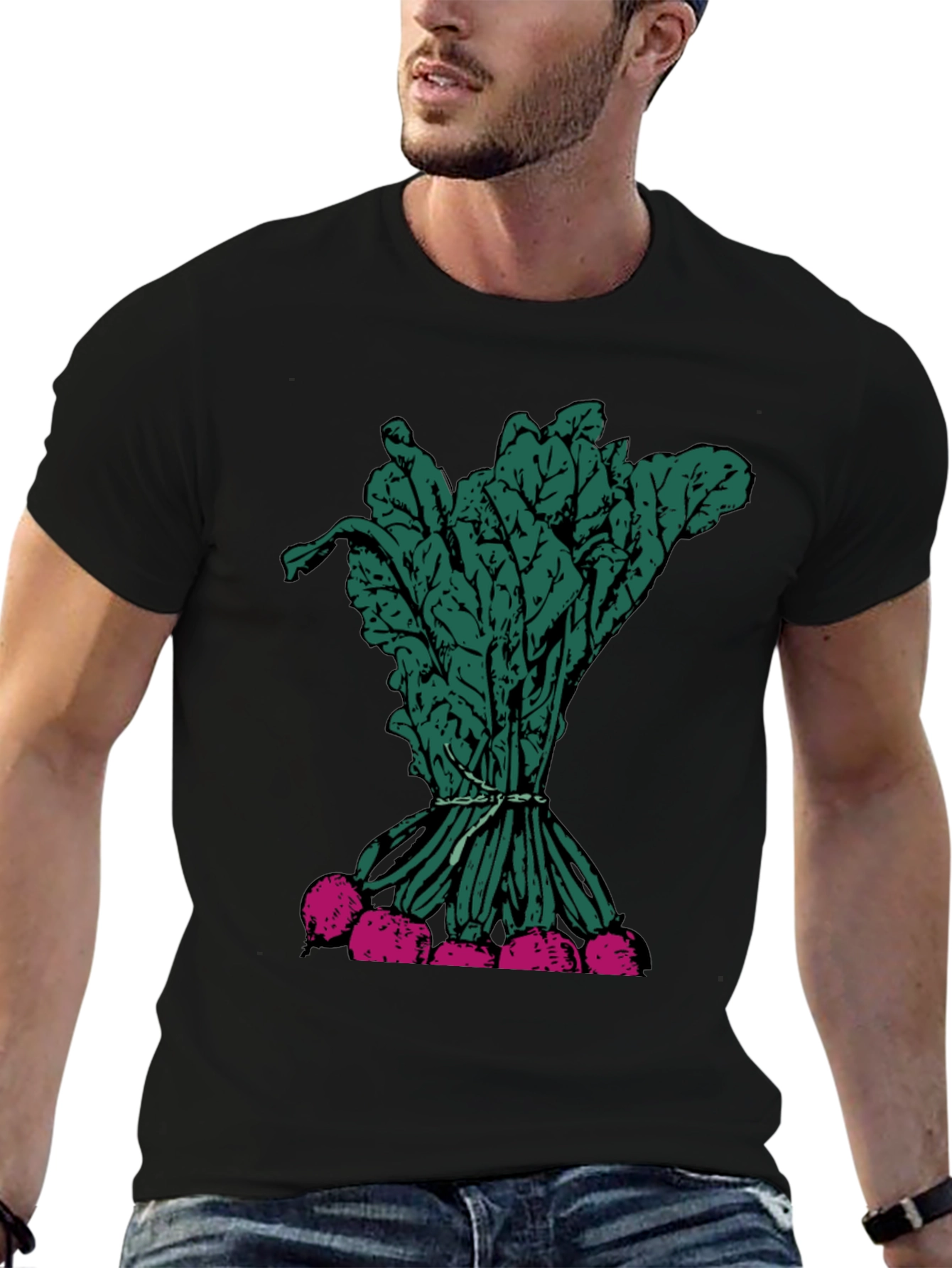 Radish Bunch Graphic Tee - Fresh Produce Style