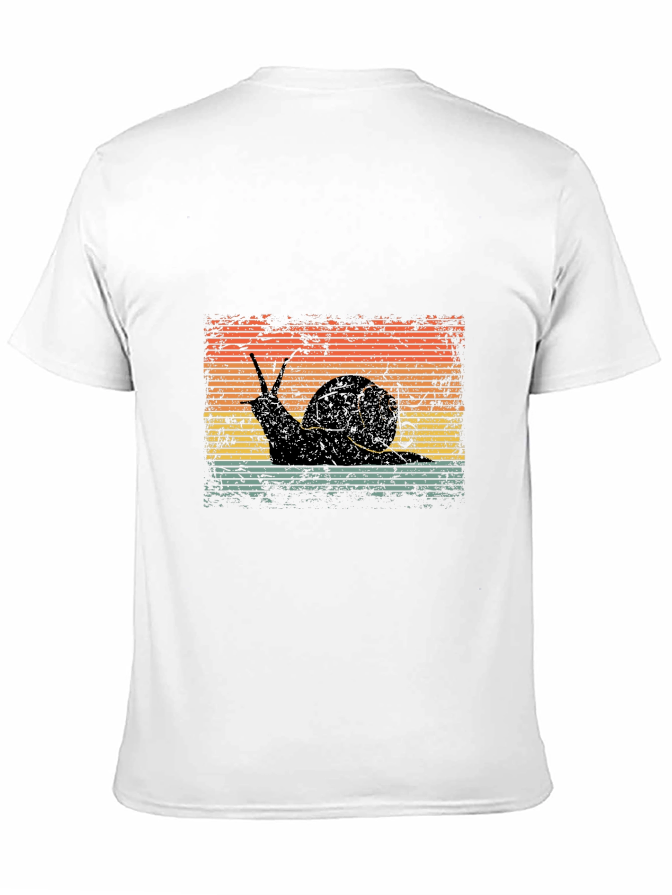 Retro Snail Graphic Tee - Unisex Soft Cotton Shirt