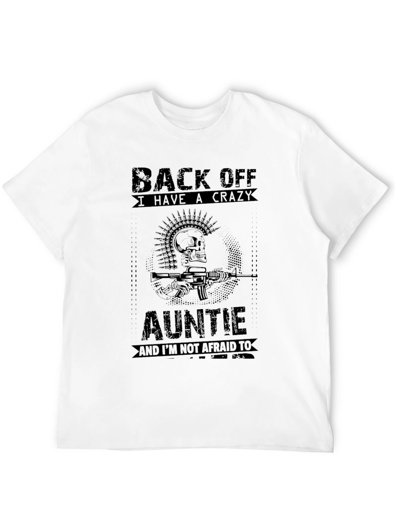 Crazy Auntie Graphic T-Shirt