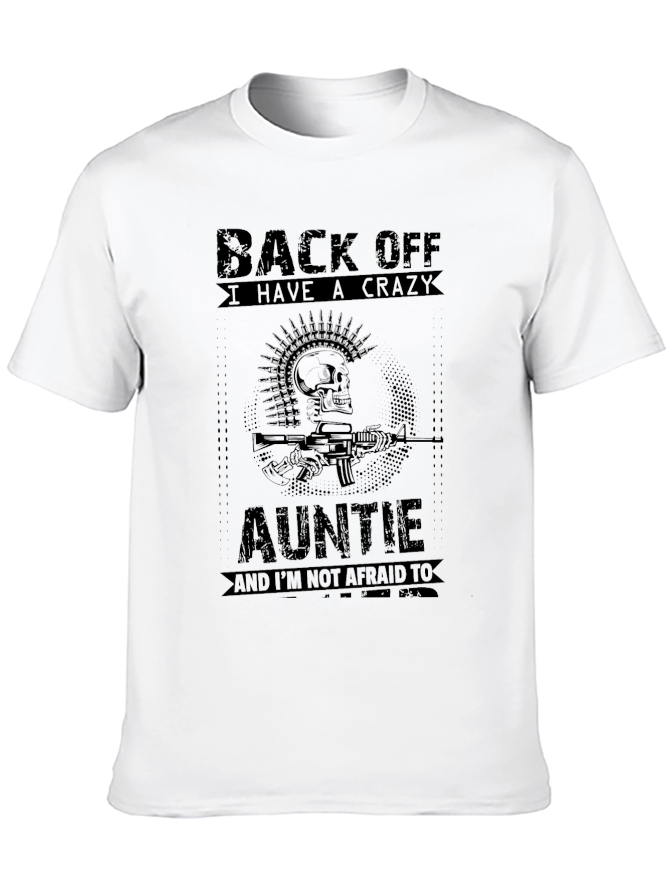 Crazy Auntie Graphic T-Shirt