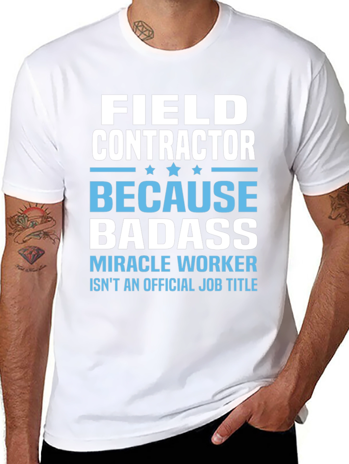 Field Contractor Badass Graphic Tee
