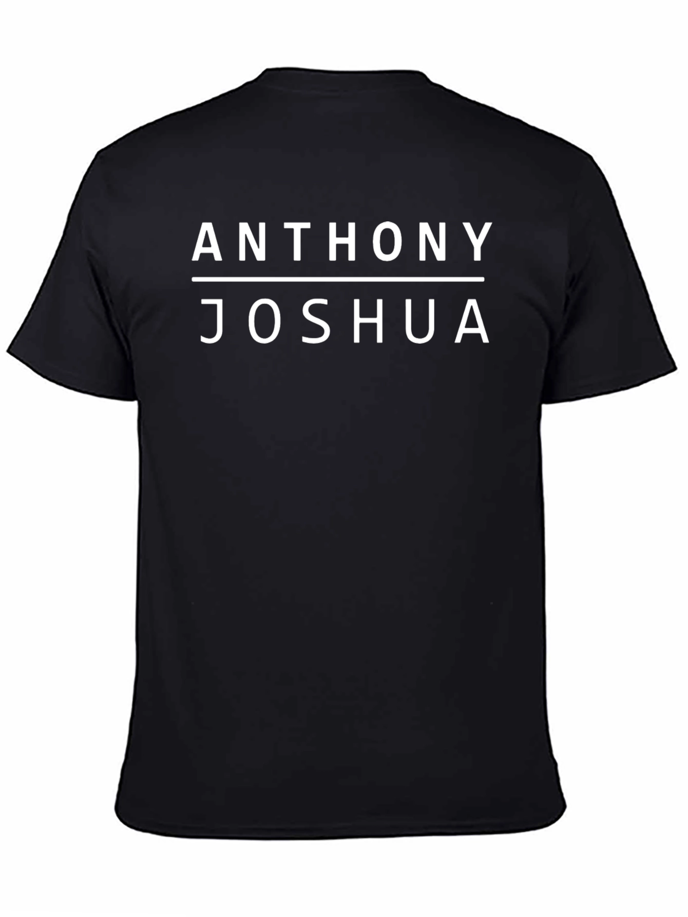 Anthony Joshua T-Shirt - Black Modern Fit