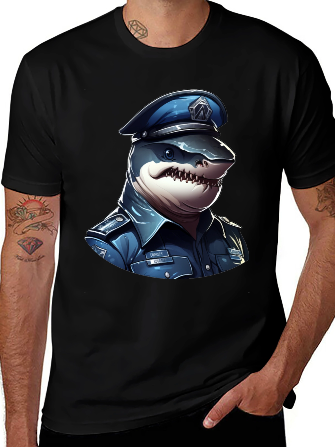 Shark Officer T-Shirt