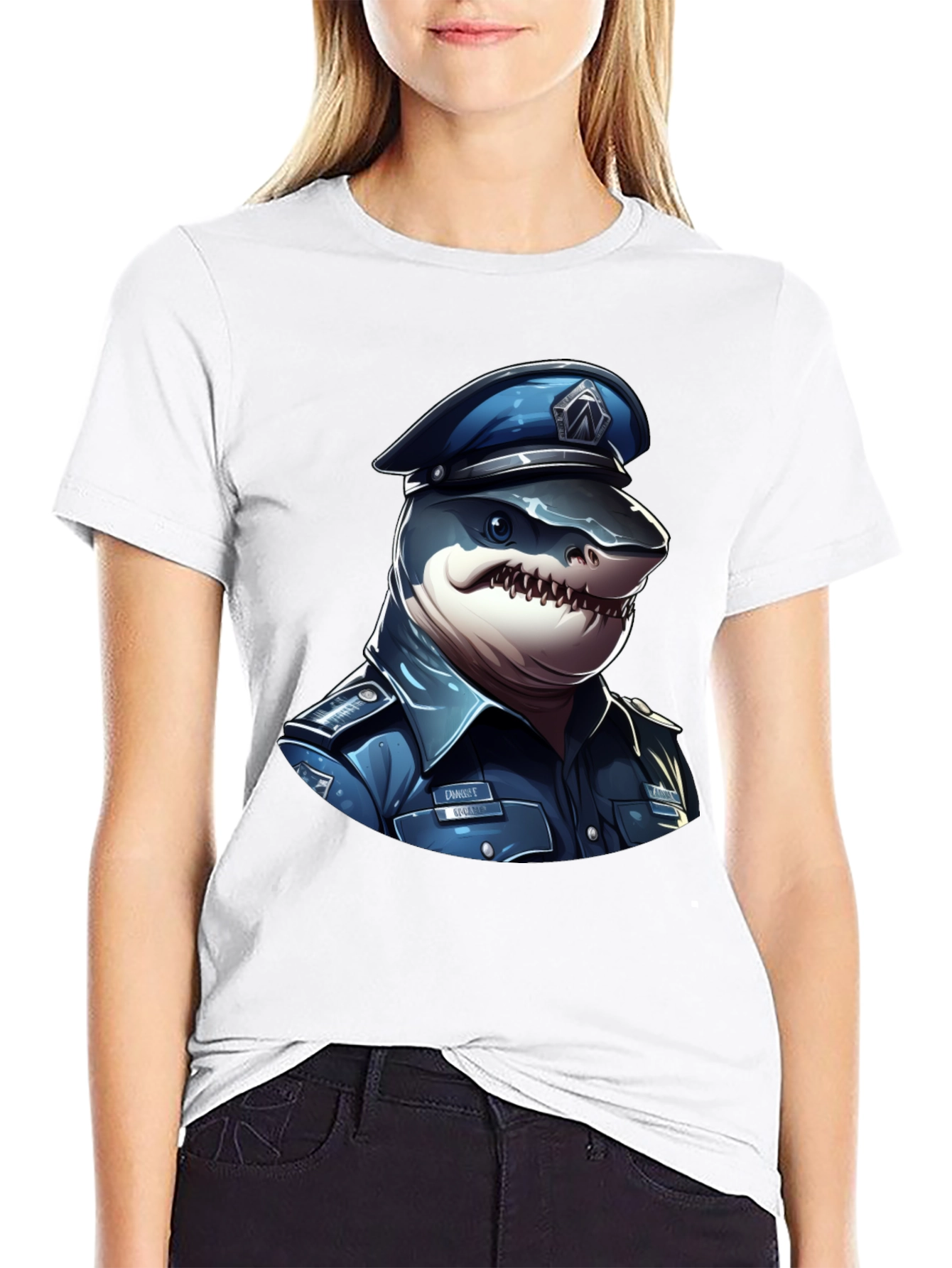 Shark Officer T-Shirt