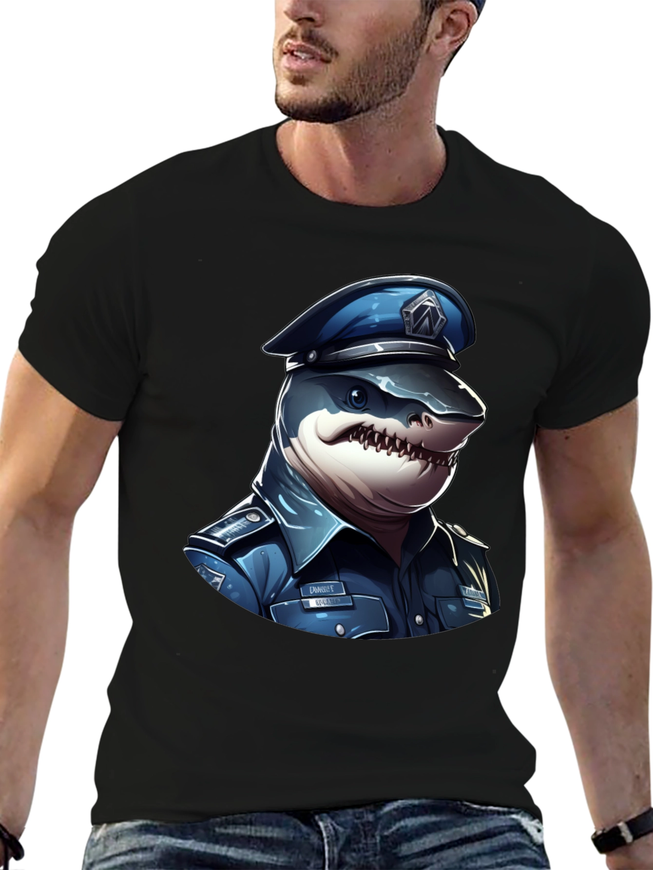 Shark Officer T-Shirt