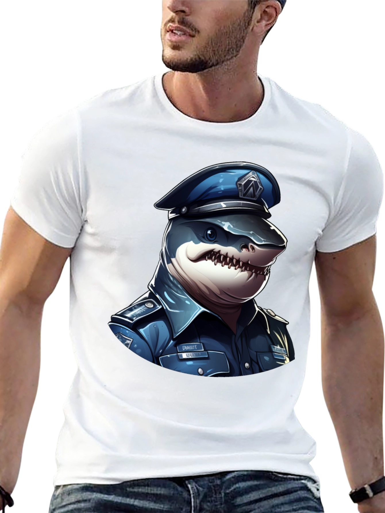 Shark Officer T-Shirt