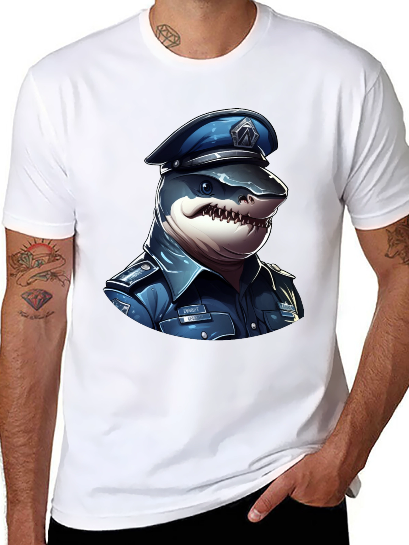 Shark Officer T-Shirt