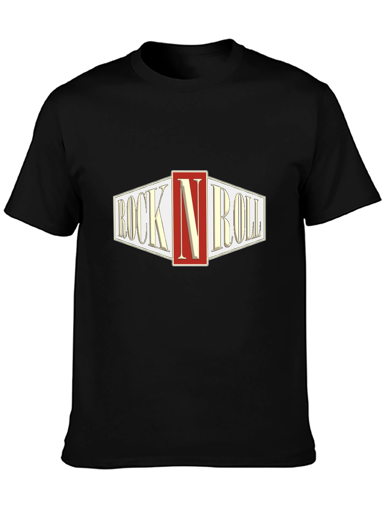 Rock N Roll Retro T-Shirt - Classic Music Tee