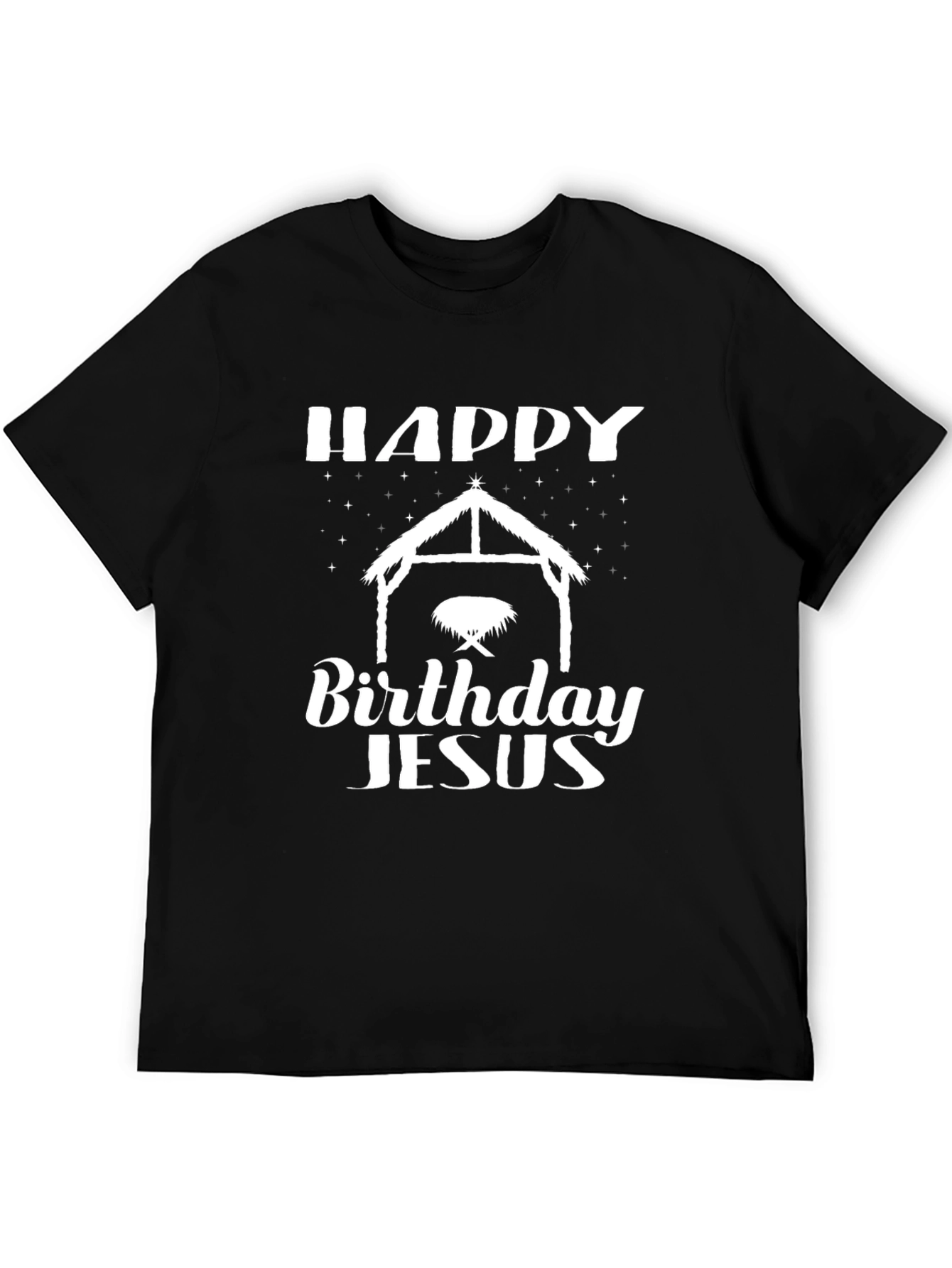 Happy Birthday Jesus Graphic Tee