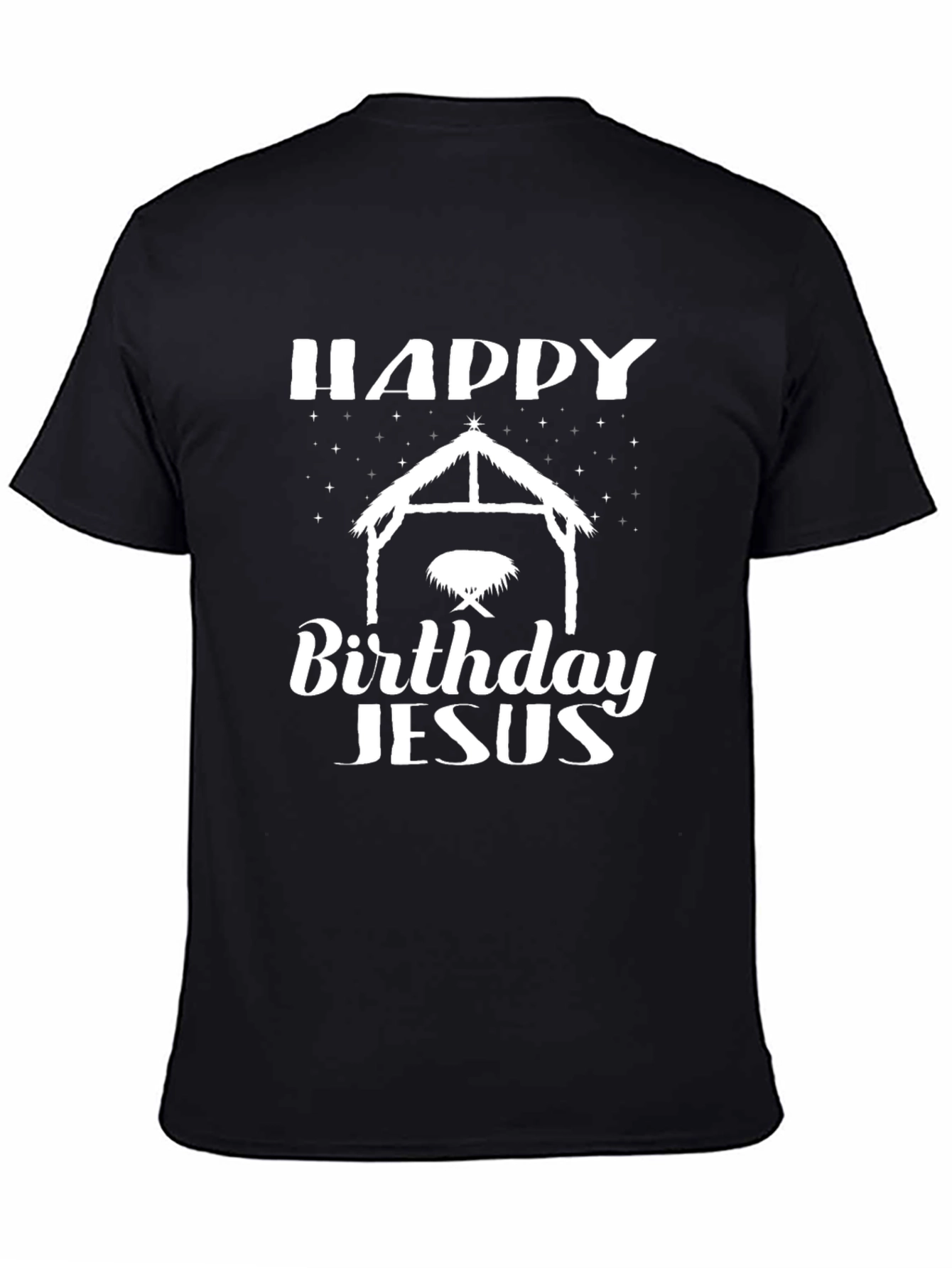 Happy Birthday Jesus Graphic Tee