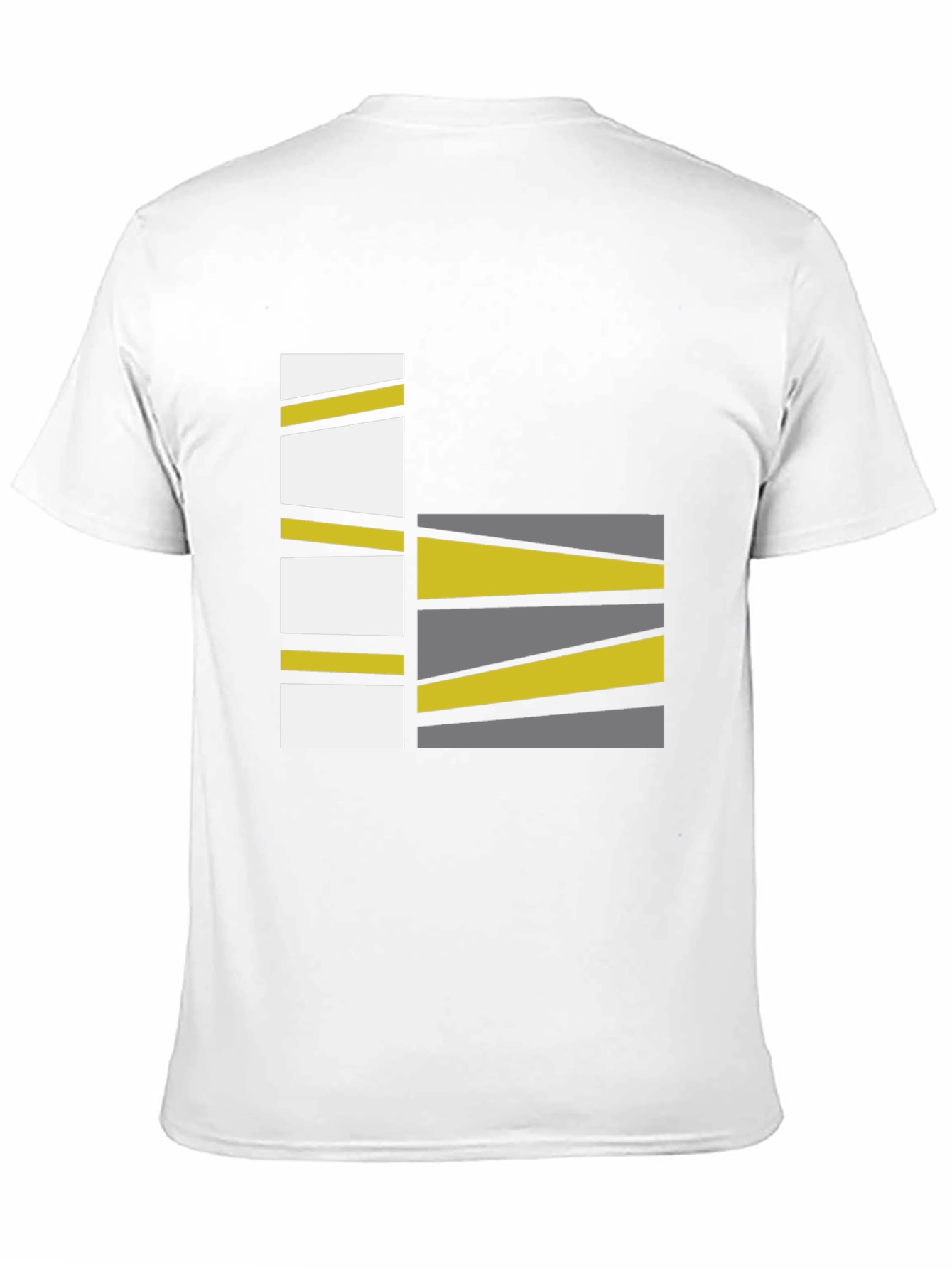 Abstract Geometric Graphic Print Tee