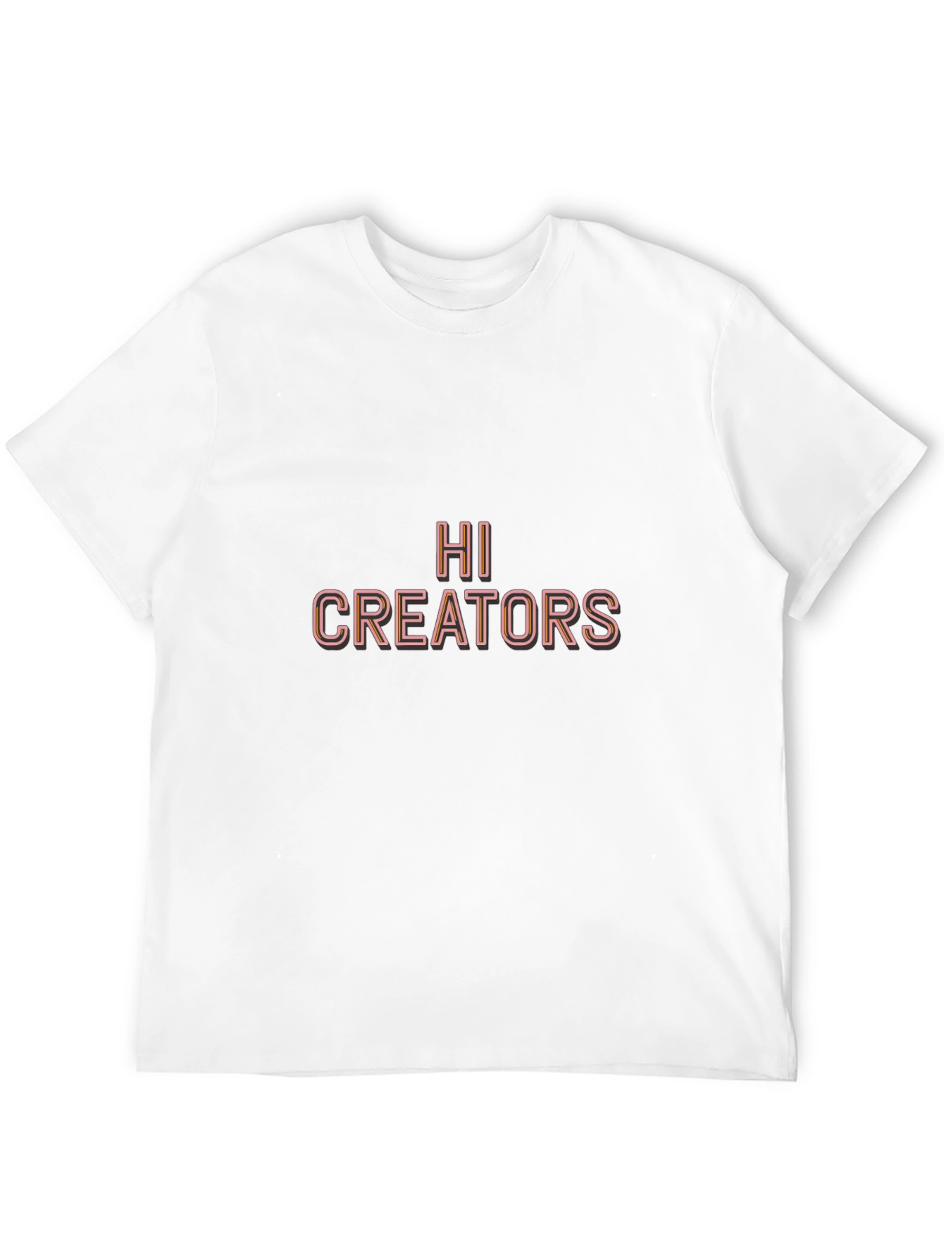 Hi Creators Black Graphic Tee