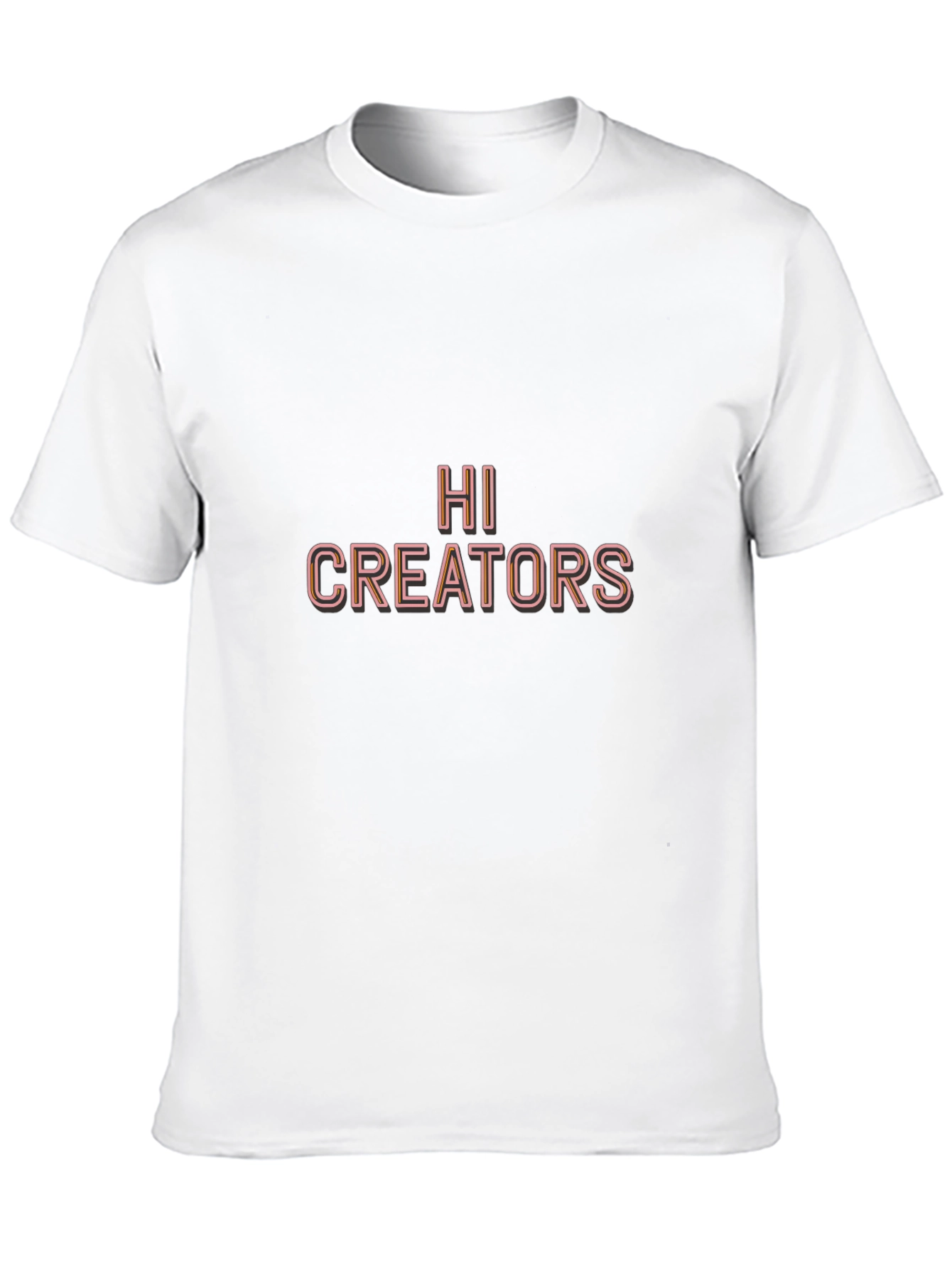 Hi Creators Black Graphic Tee