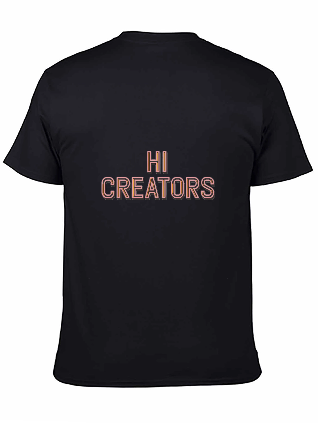 Hi Creators Black Graphic Tee