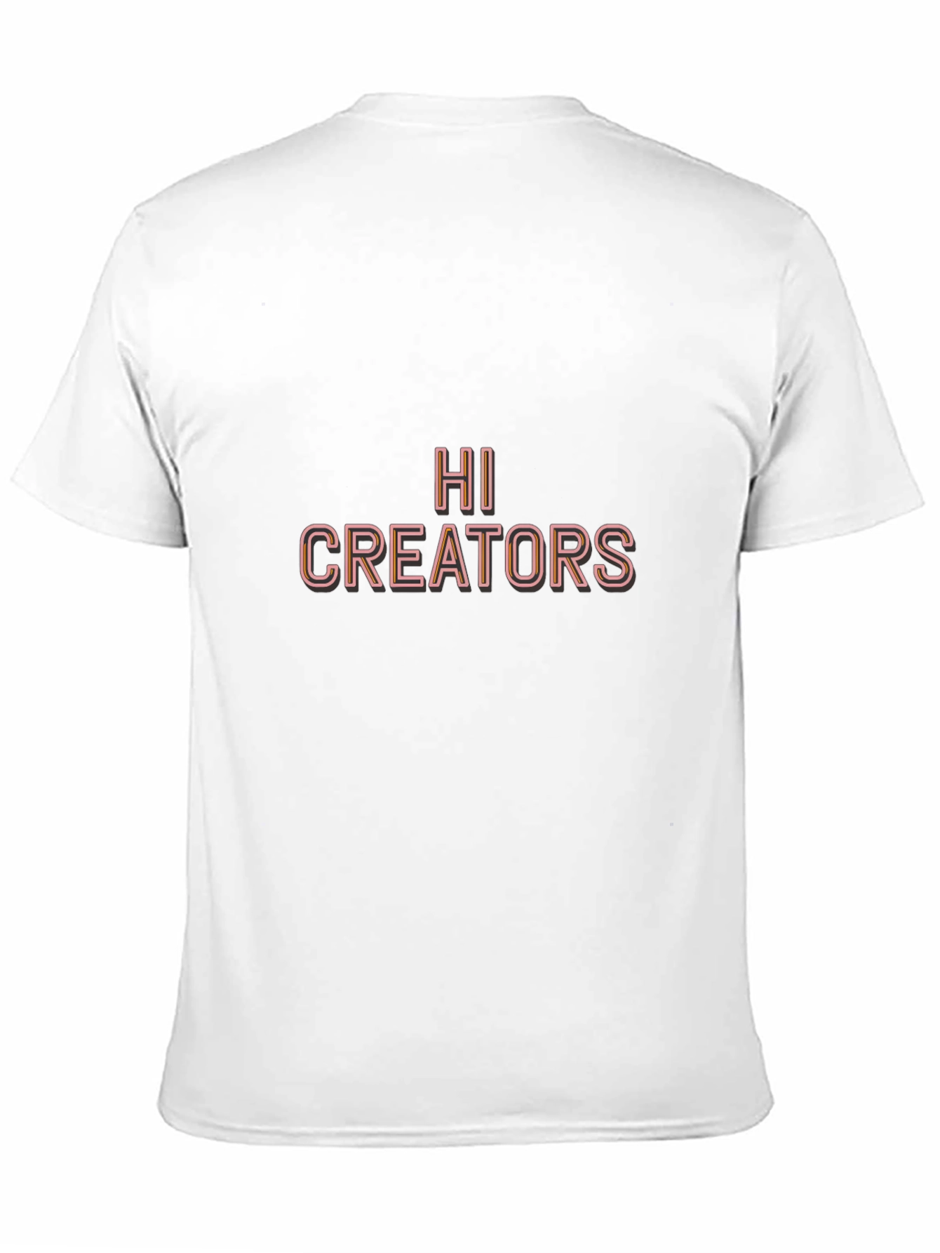 Hi Creators Black Graphic Tee