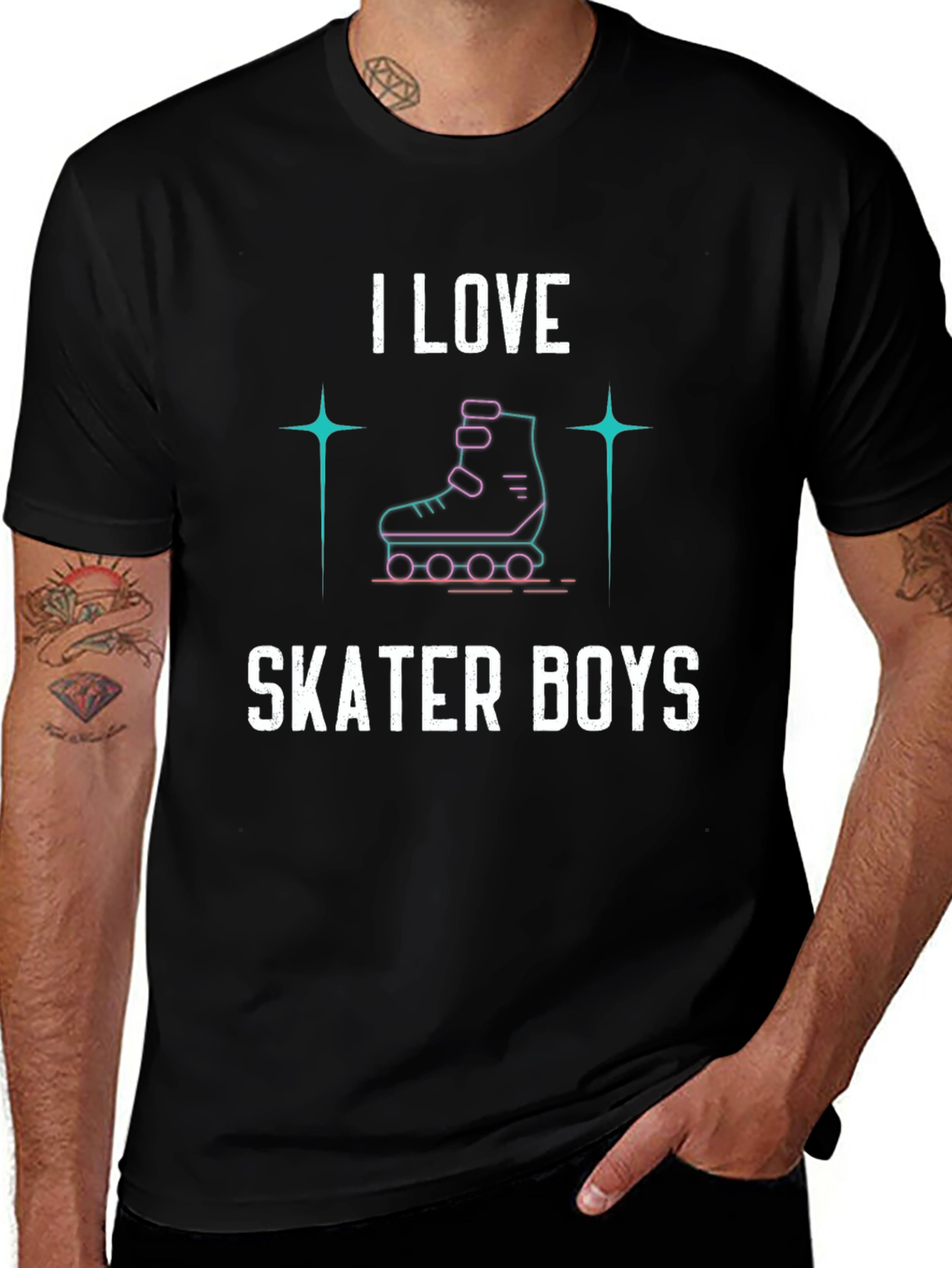 I Love Skater Boys T-Shirt