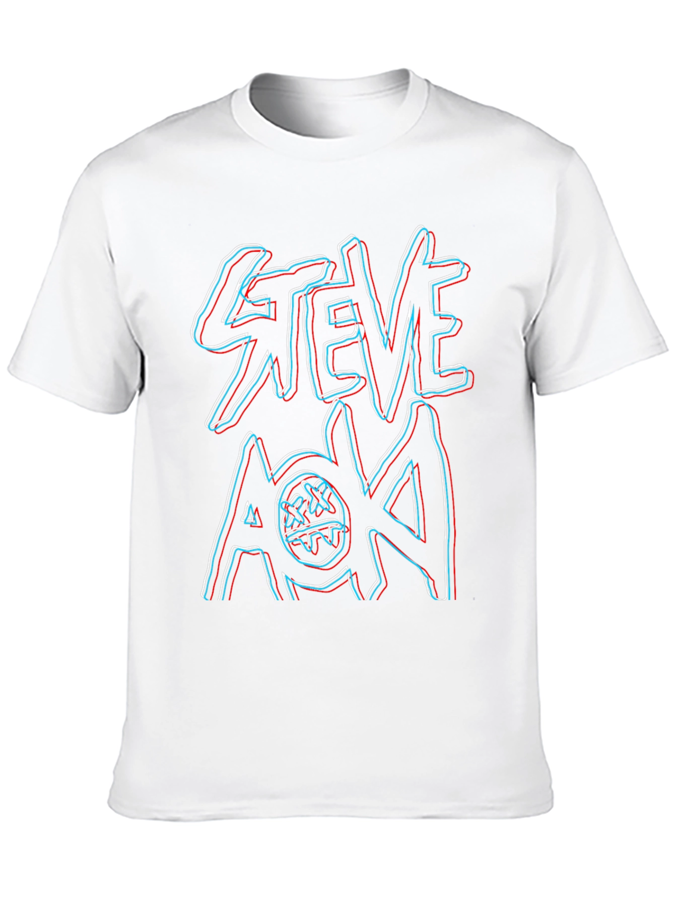 Steve Aoki Graphic Print Black T-Shirt