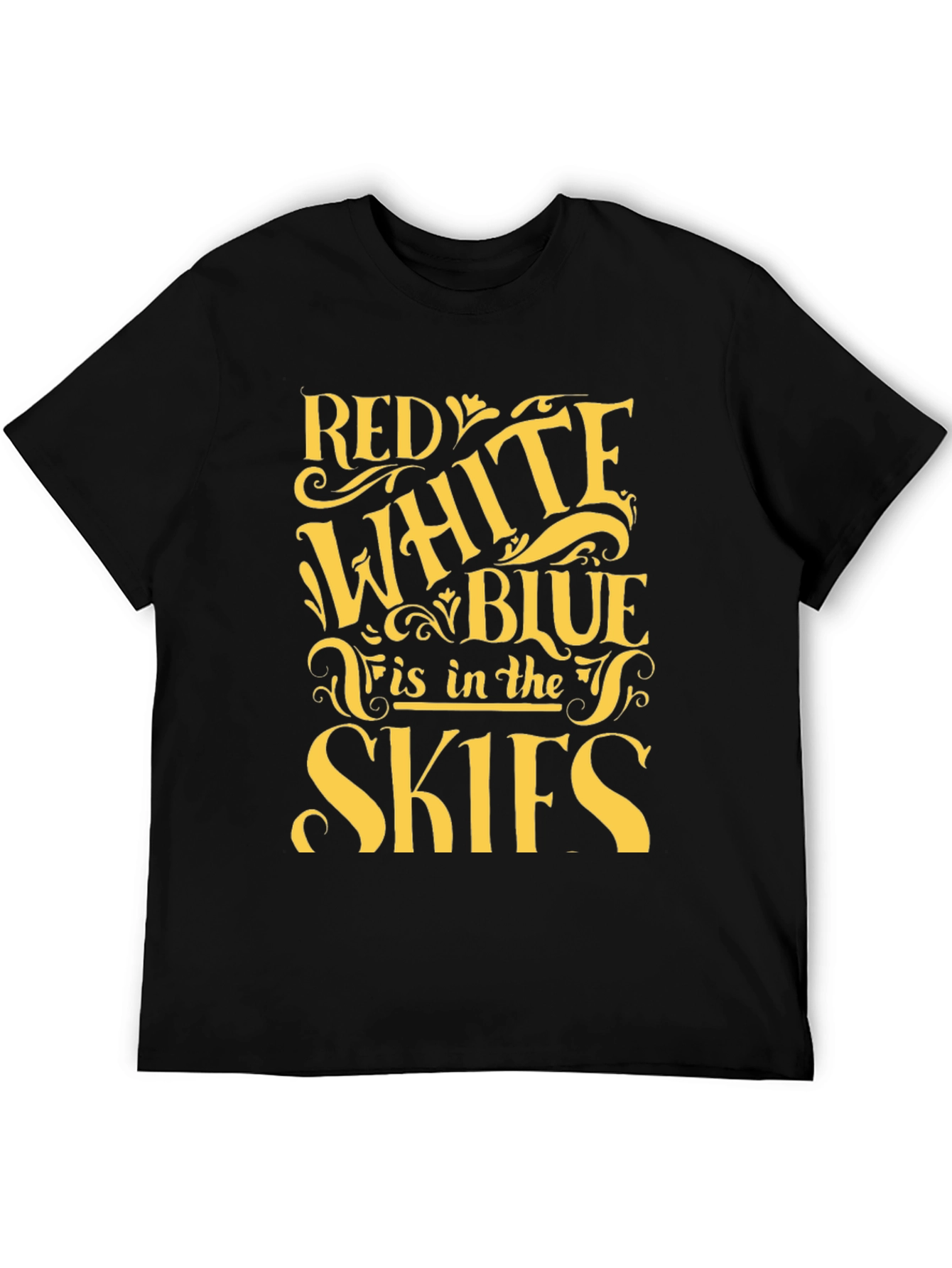 Red White & Blue Skies T-Shirt