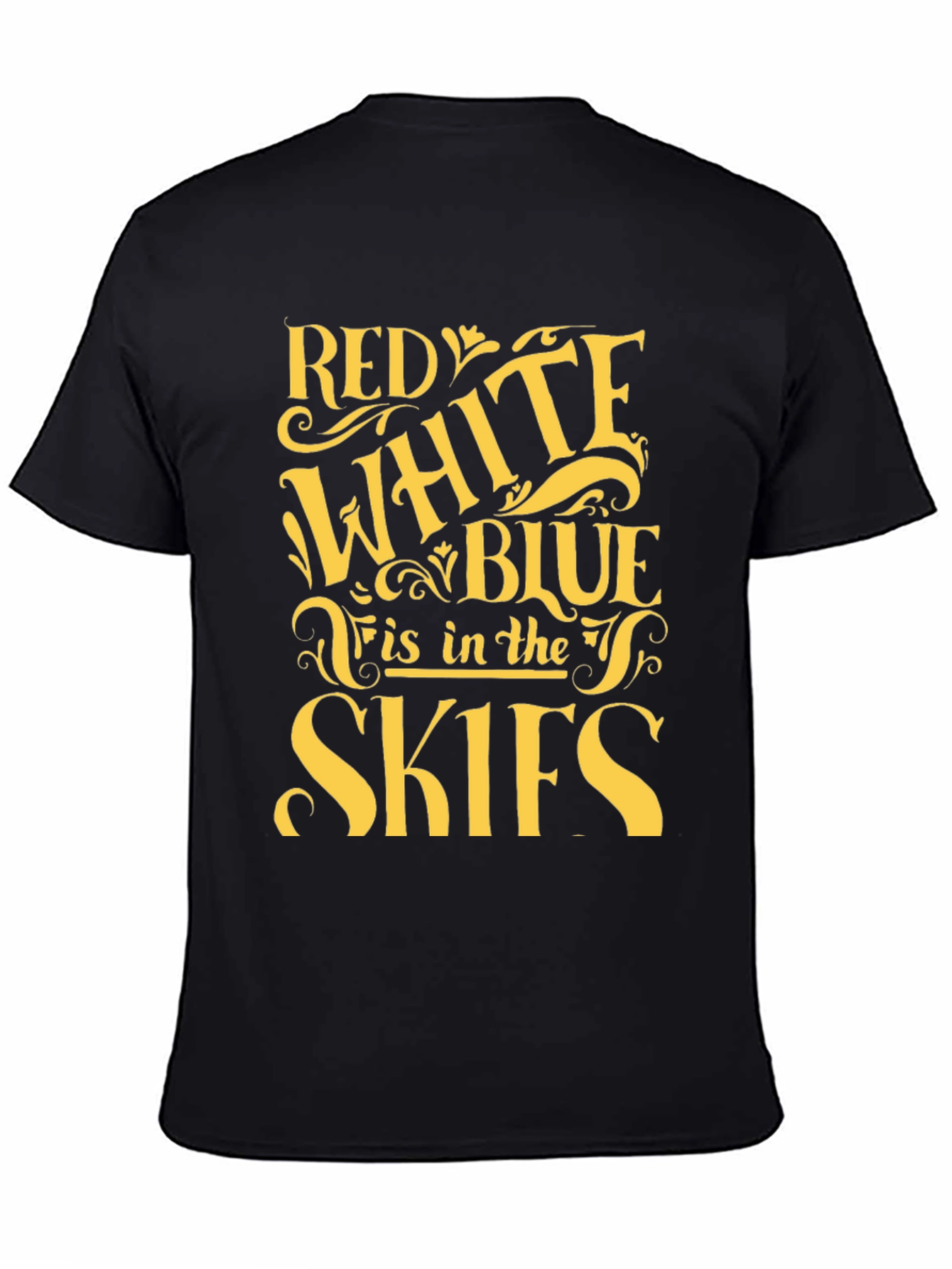 Red White & Blue Skies T-Shirt