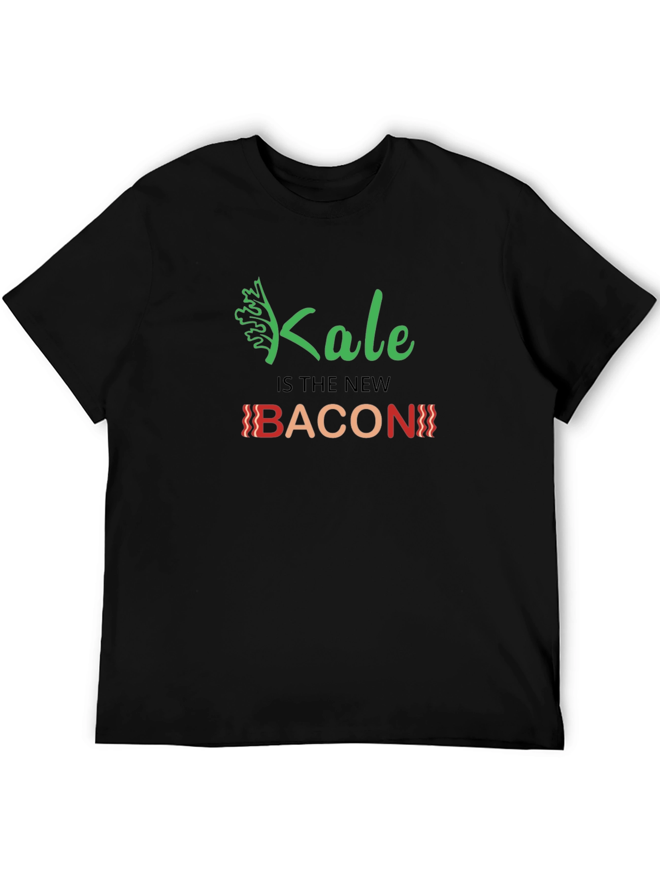 Kale is the New Bacon Black T-Shirt