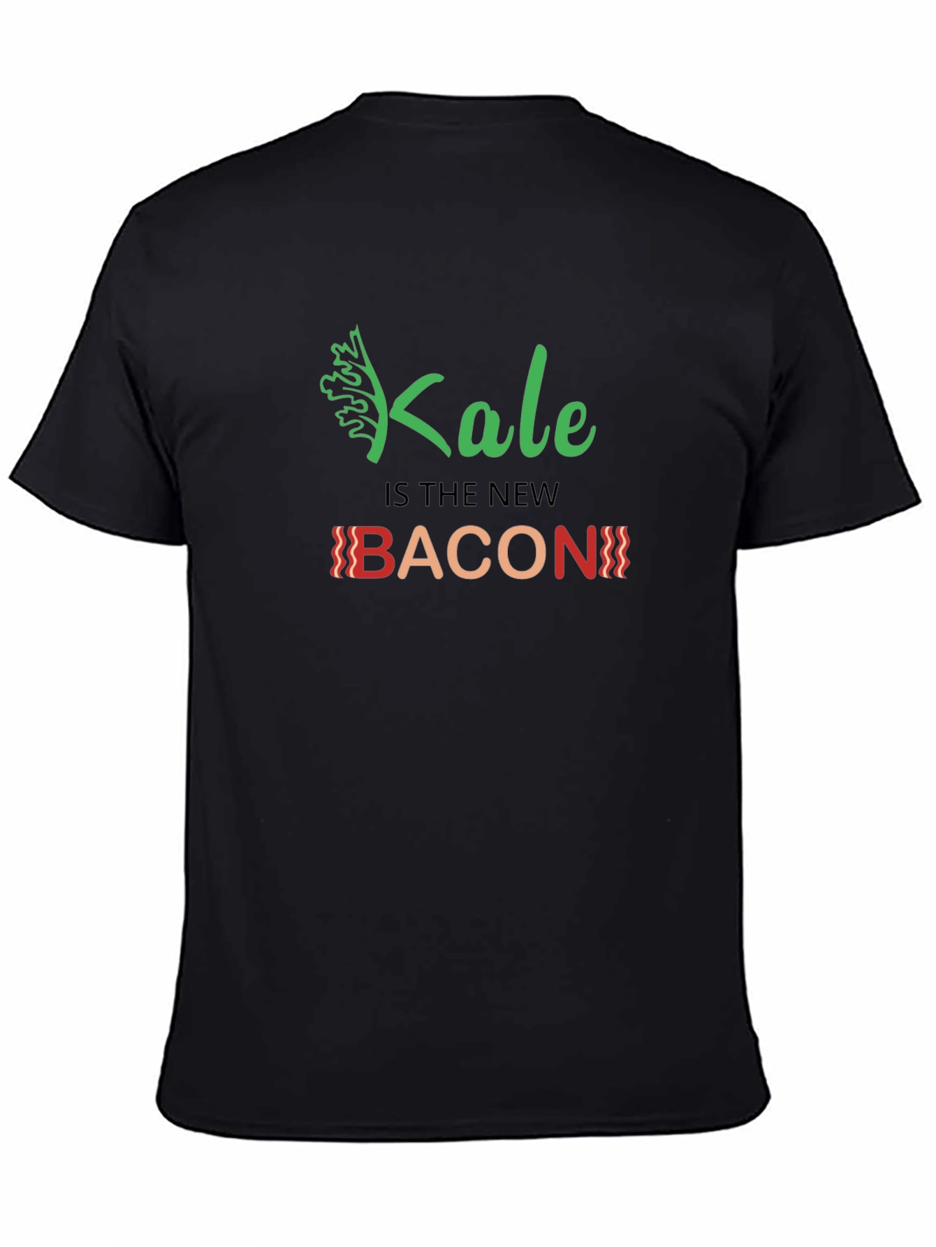 Kale is the New Bacon Black T-Shirt