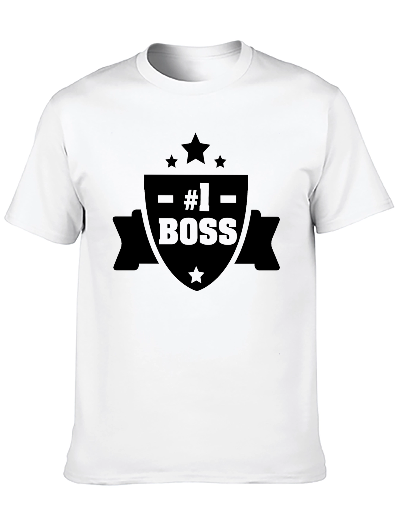 #1 Boss Black T-Shirt