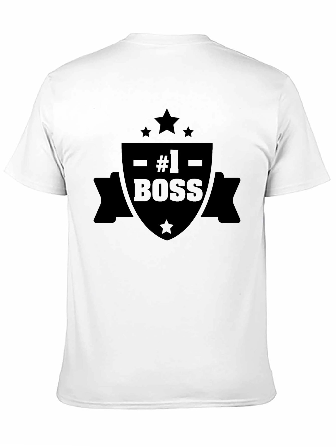 #1 Boss Black T-Shirt