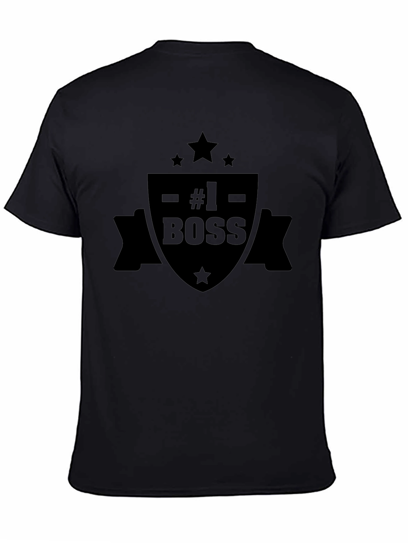 #1 Boss Black T-Shirt