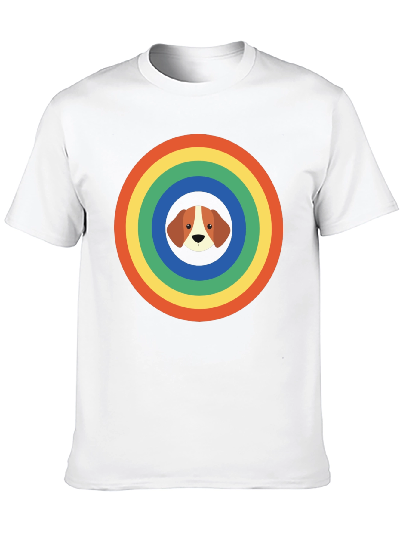 Rainbow Dog Graphic Tee - Unisex