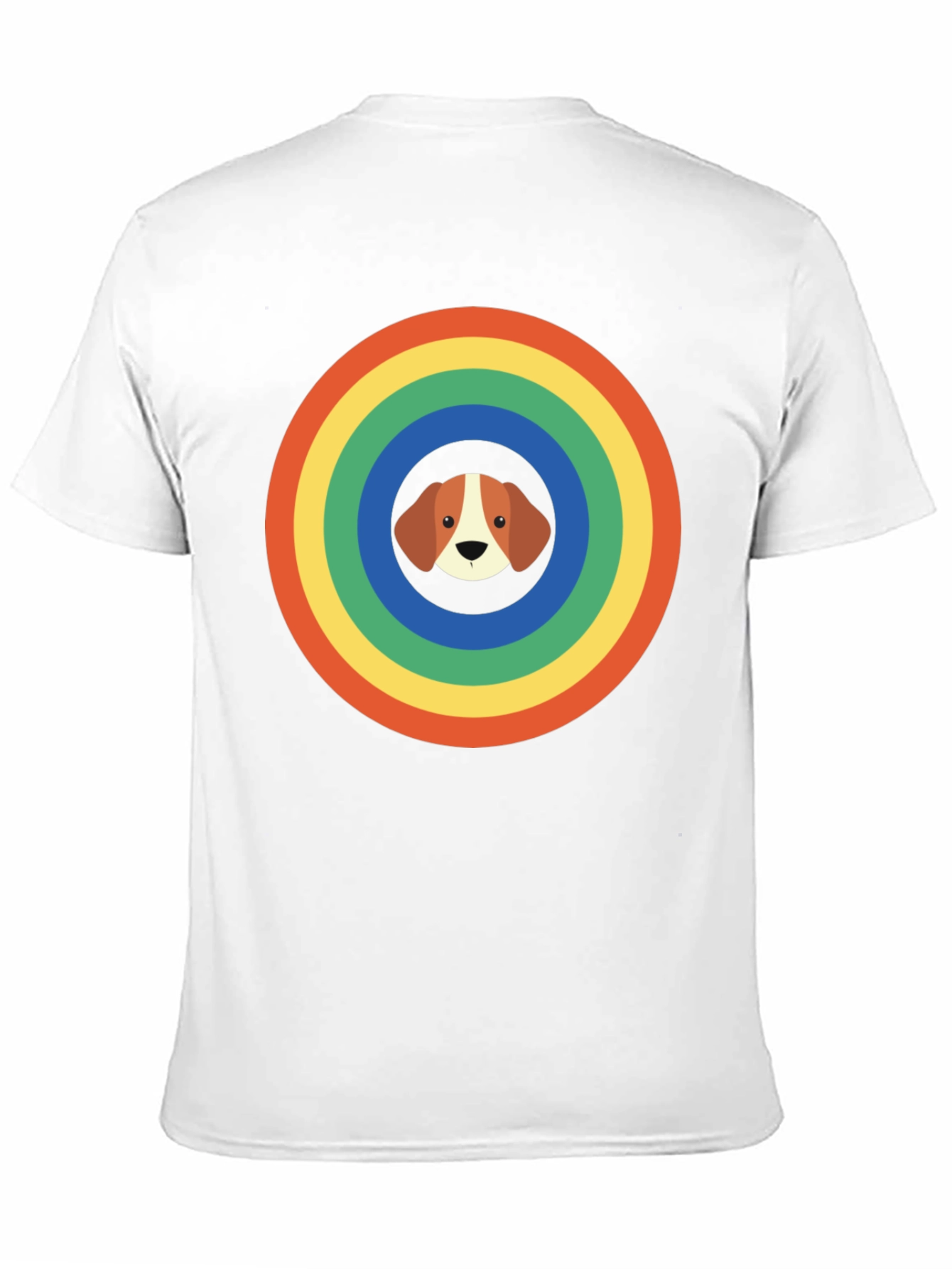 Rainbow Dog Graphic Tee - Unisex