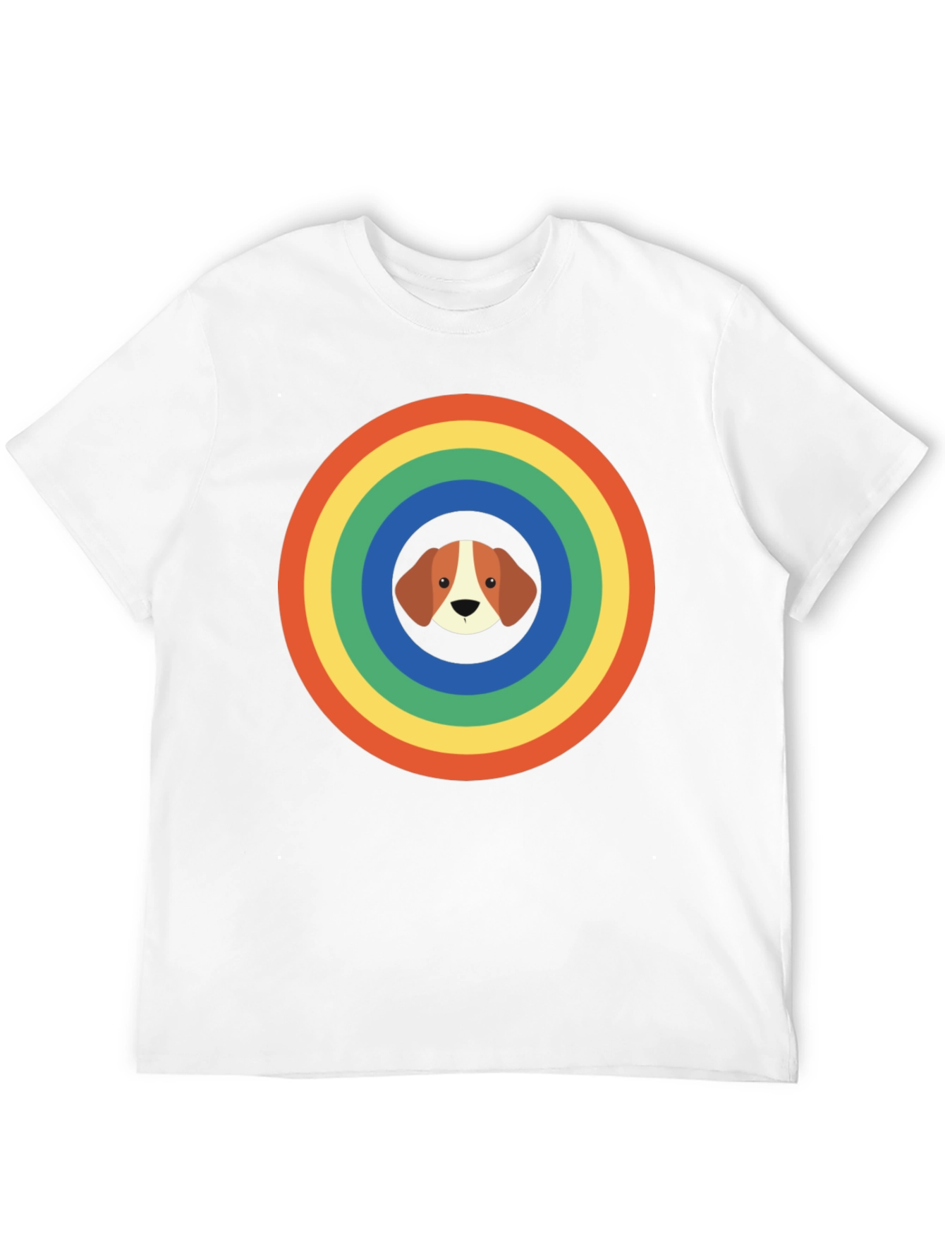 Rainbow Dog Graphic Tee - Unisex