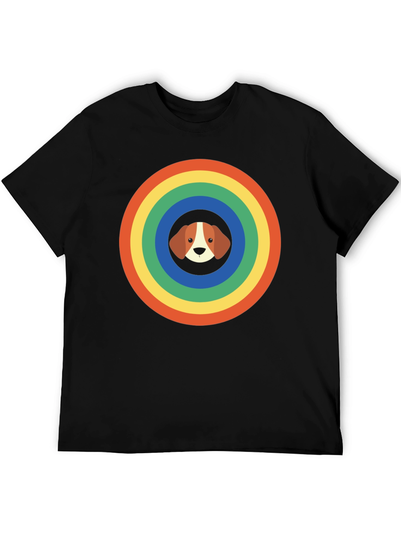 Rainbow Dog Graphic Tee - Unisex
