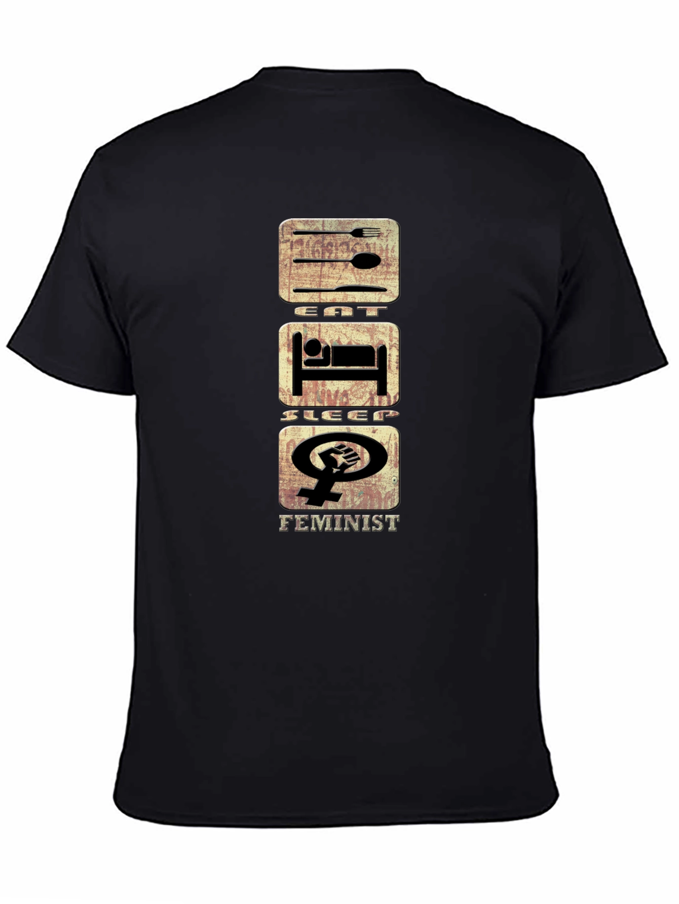 Eat Sleep Feminist T-Shirt