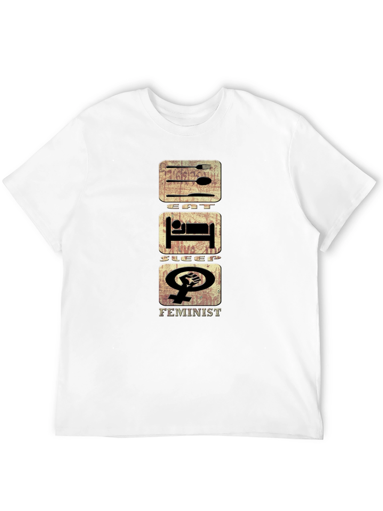 Eat Sleep Feminist T-Shirt