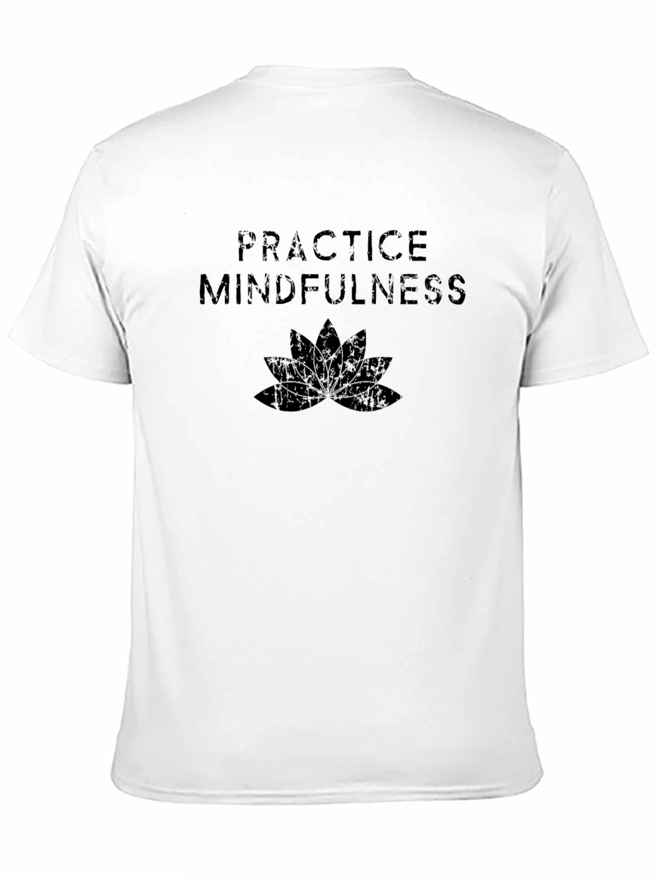 Practice Mindfulness Black T-Shirt