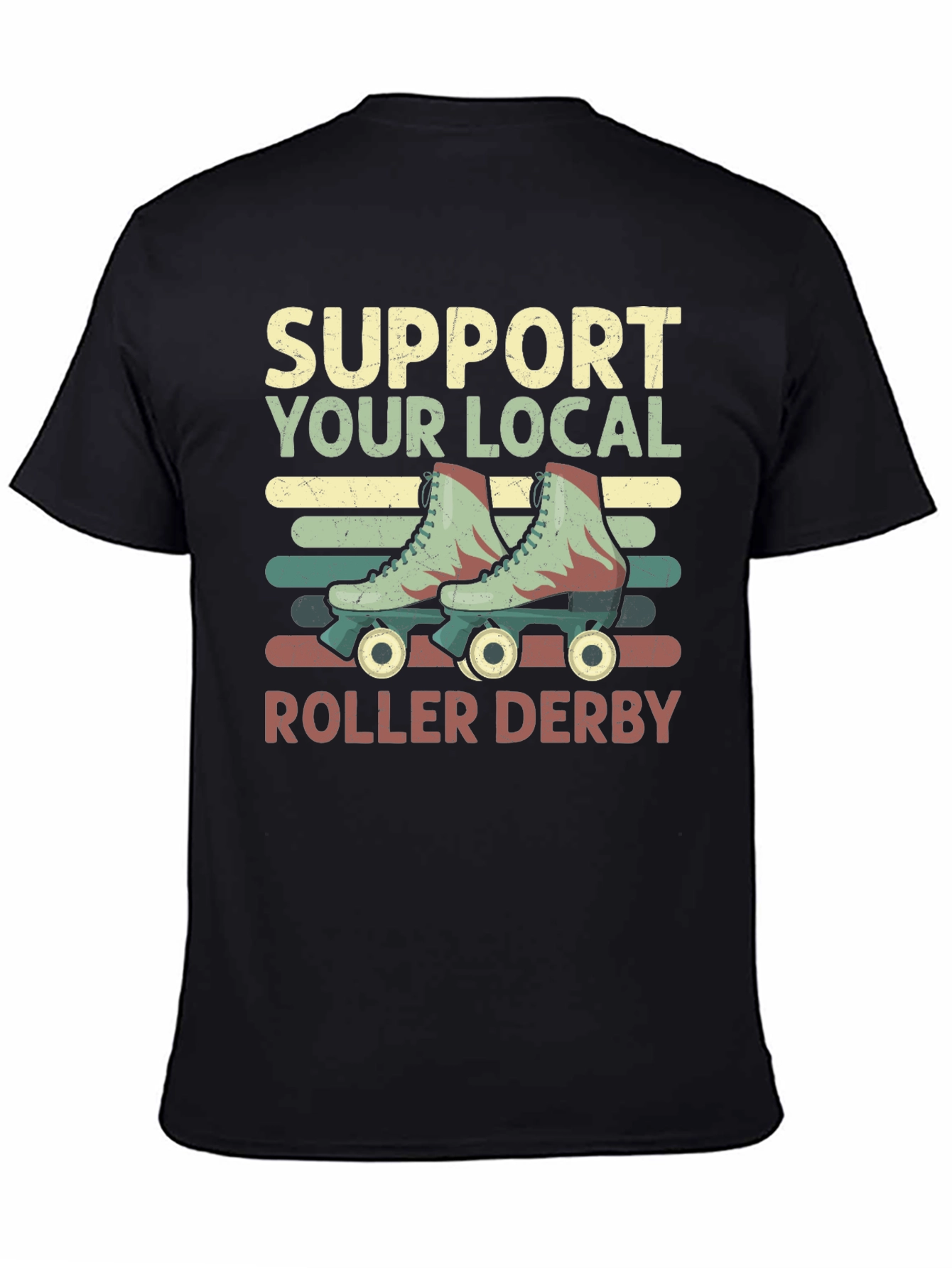 Support Your Local Roller Derby T-Shirt