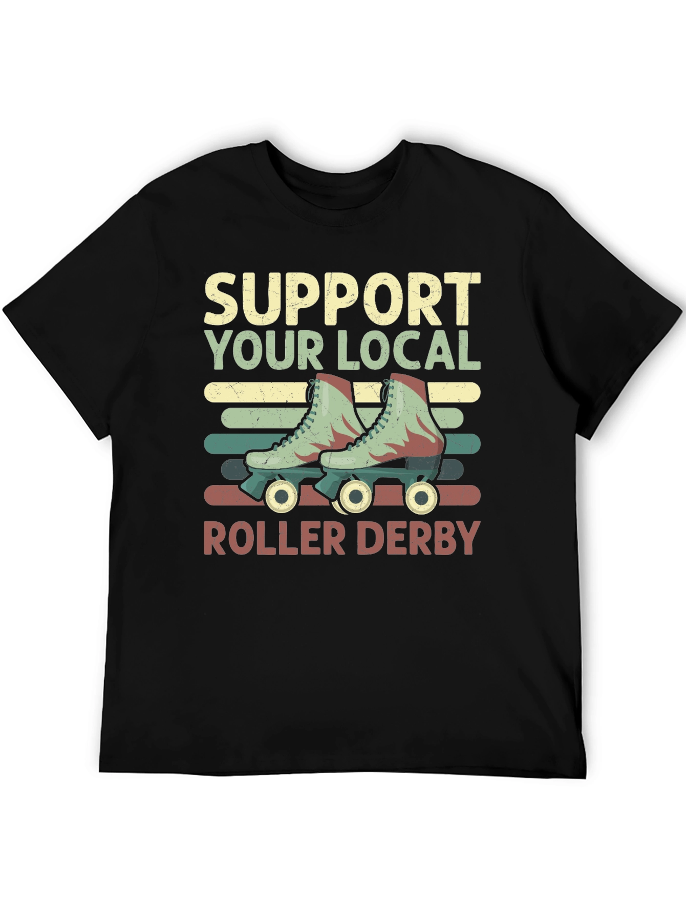 Support Your Local Roller Derby T-Shirt