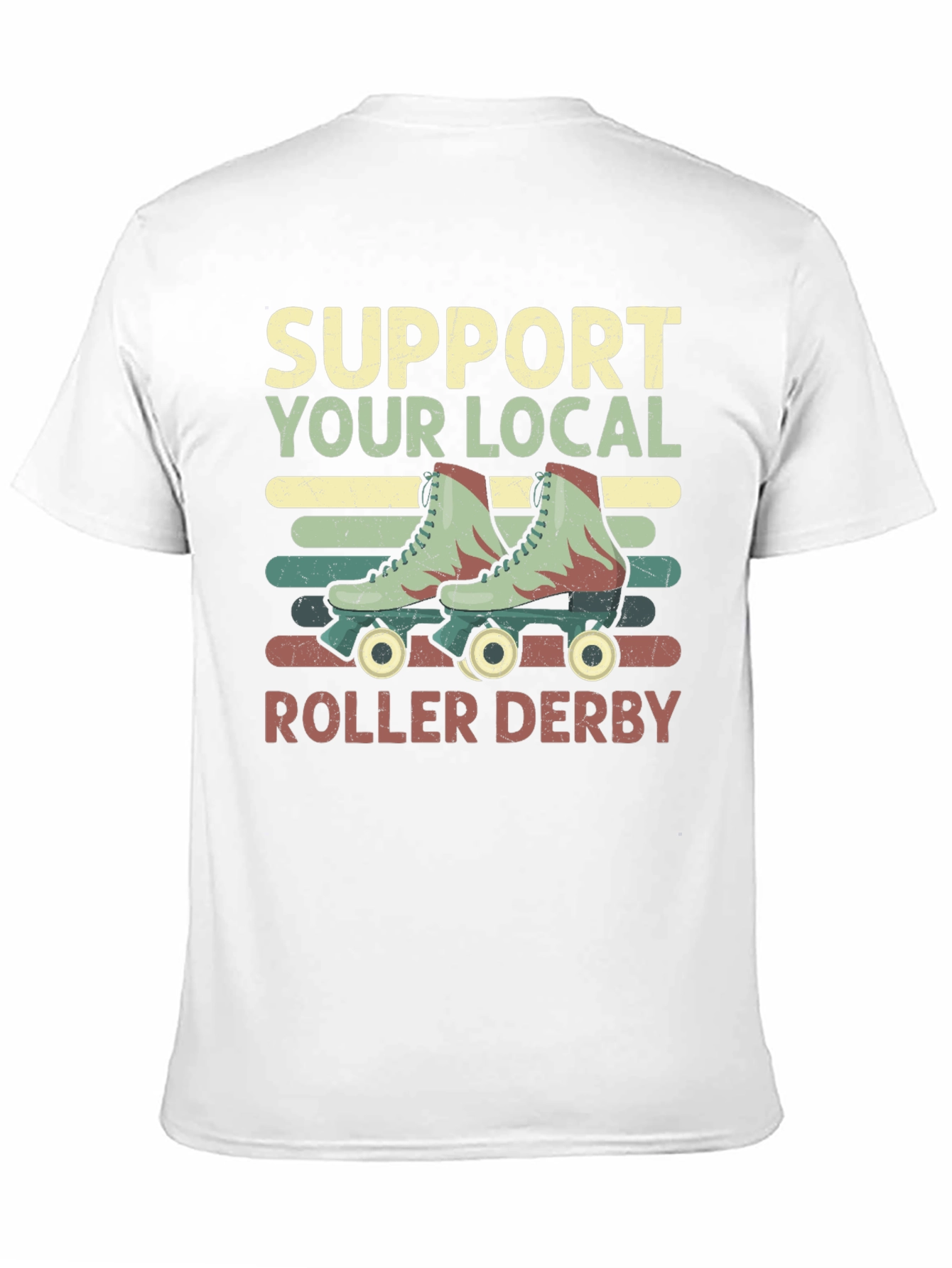 Support Your Local Roller Derby T-Shirt