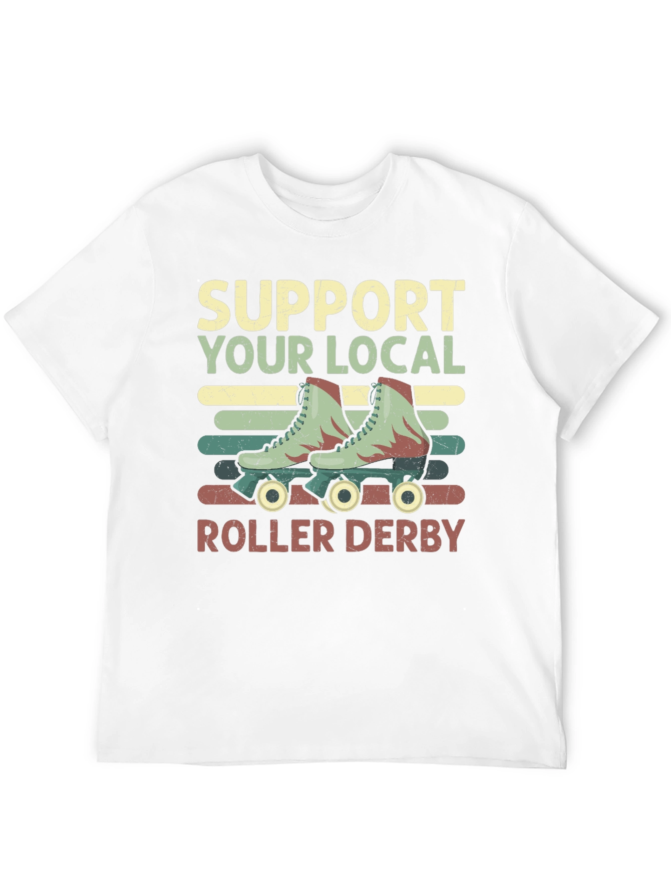 Support Your Local Roller Derby T-Shirt