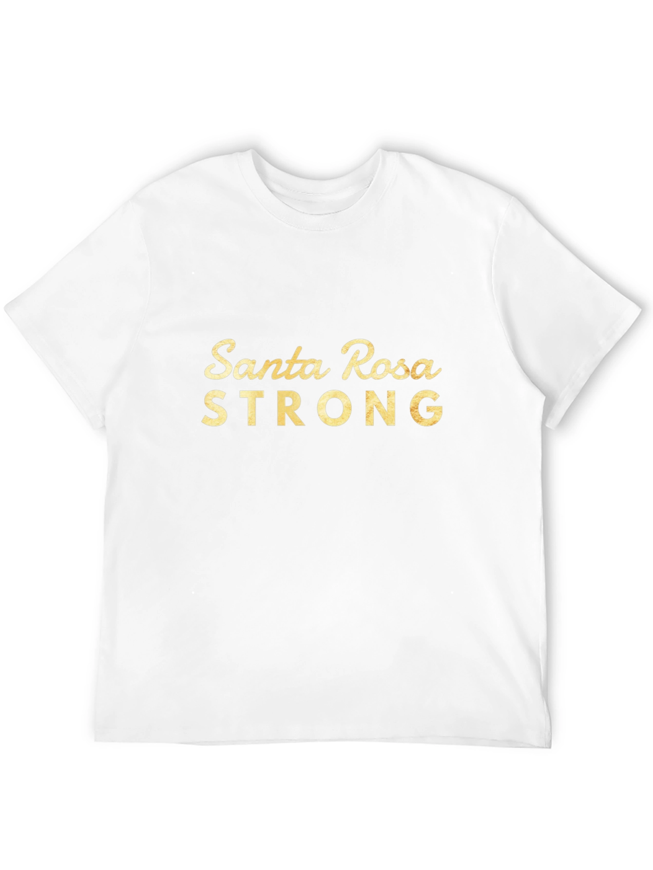 Santa Rosa Strong Black Graphic Tee