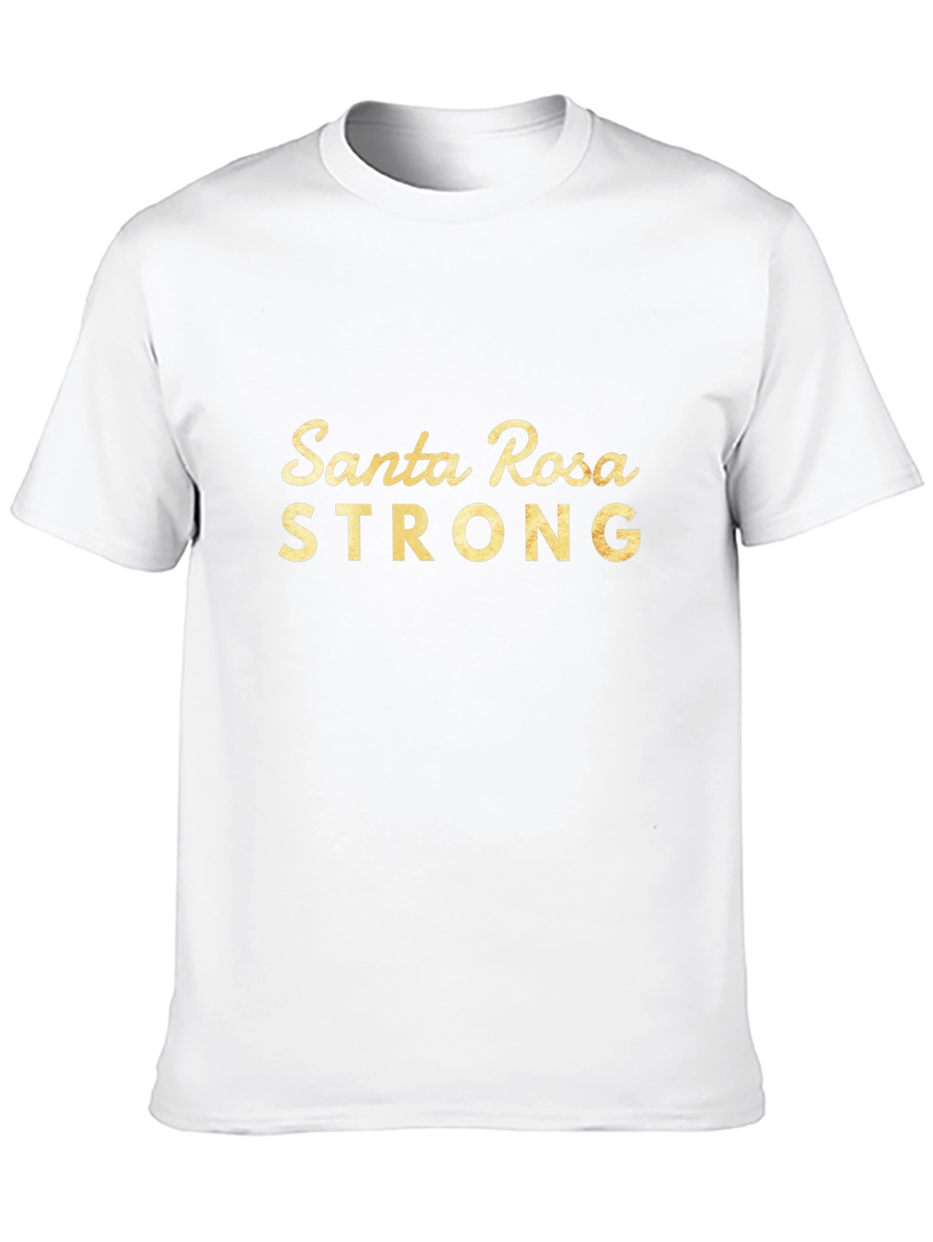 Santa Rosa Strong Black Graphic Tee