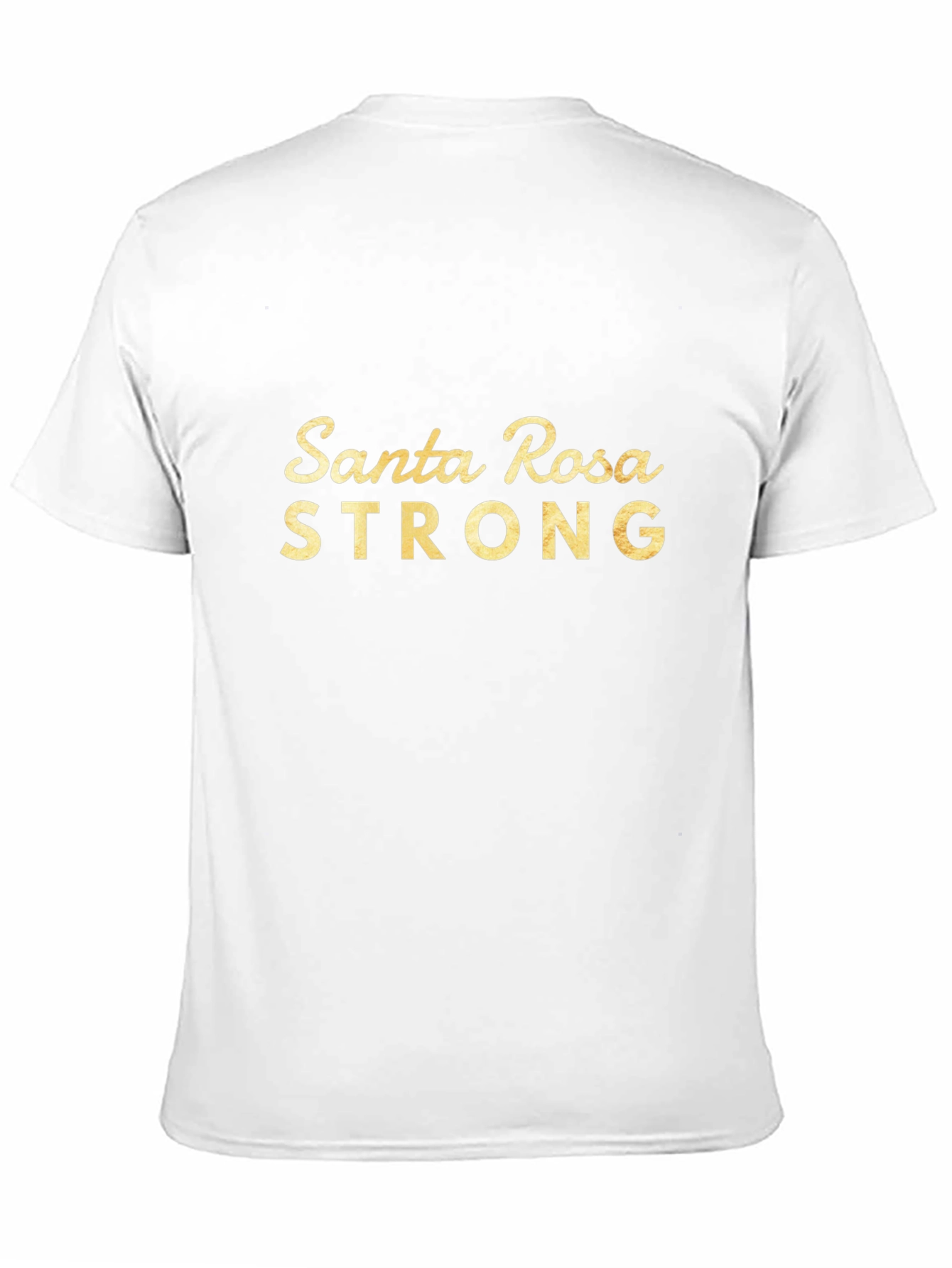 Santa Rosa Strong Black Graphic Tee