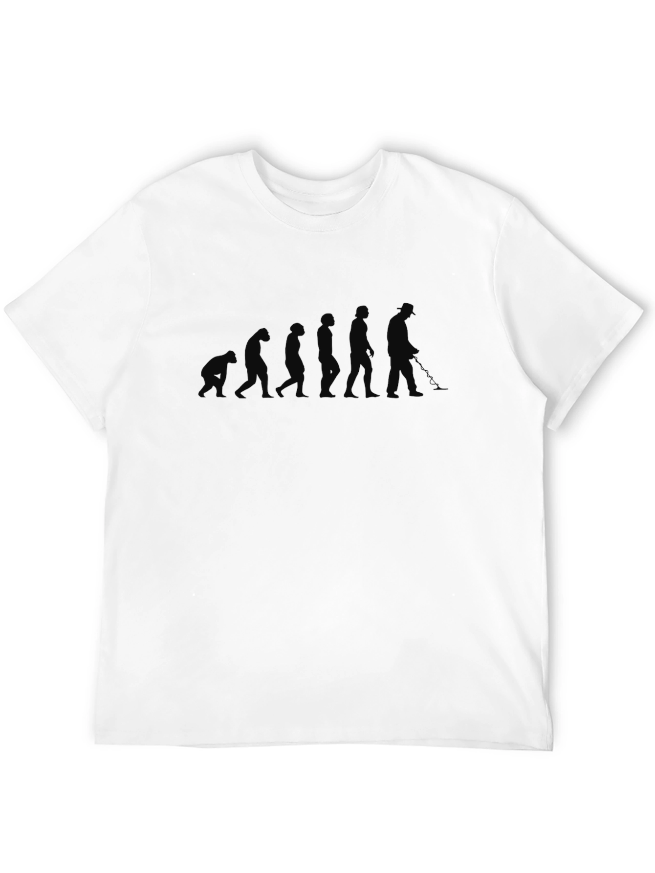 Evolution of Golf Black T-Shirt