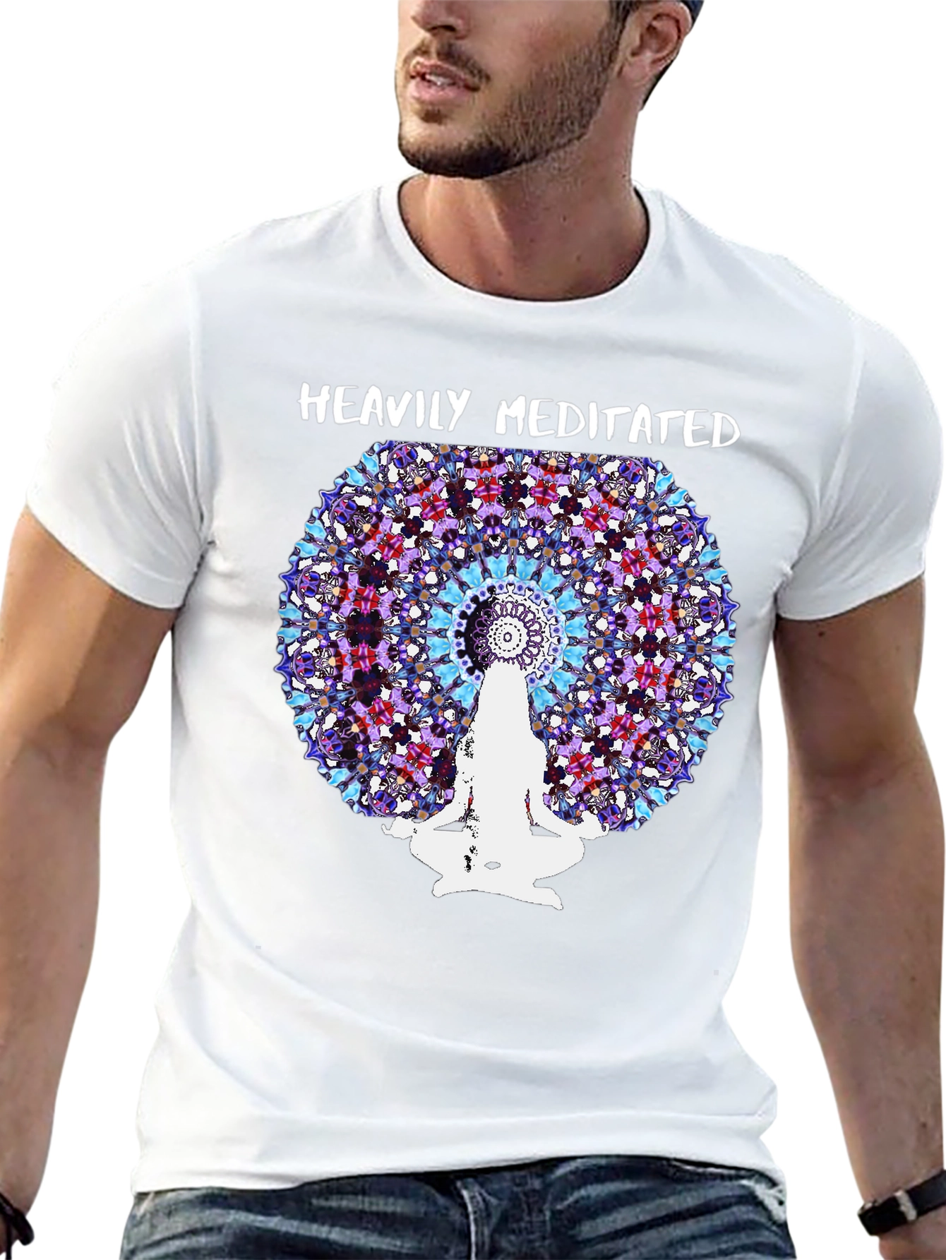 Heavily Meditated Mandala T-Shirt
