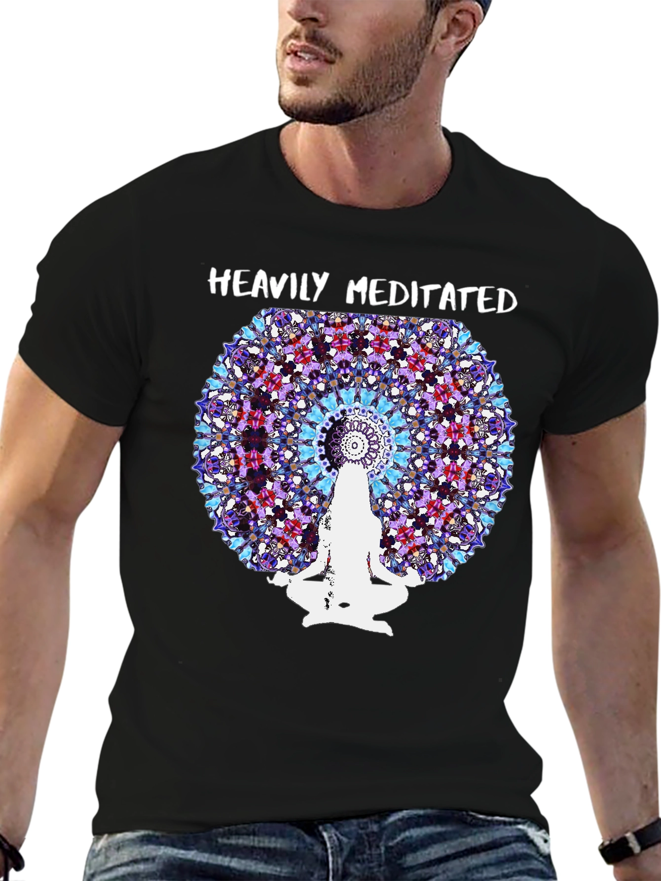 Heavily Meditated Mandala T-Shirt