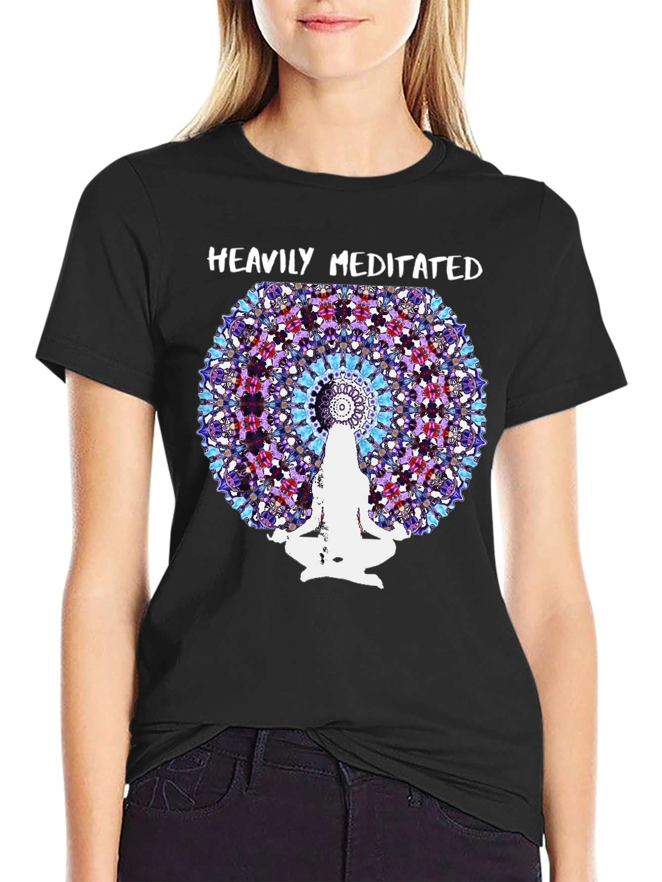 Heavily Meditated Mandala T-Shirt