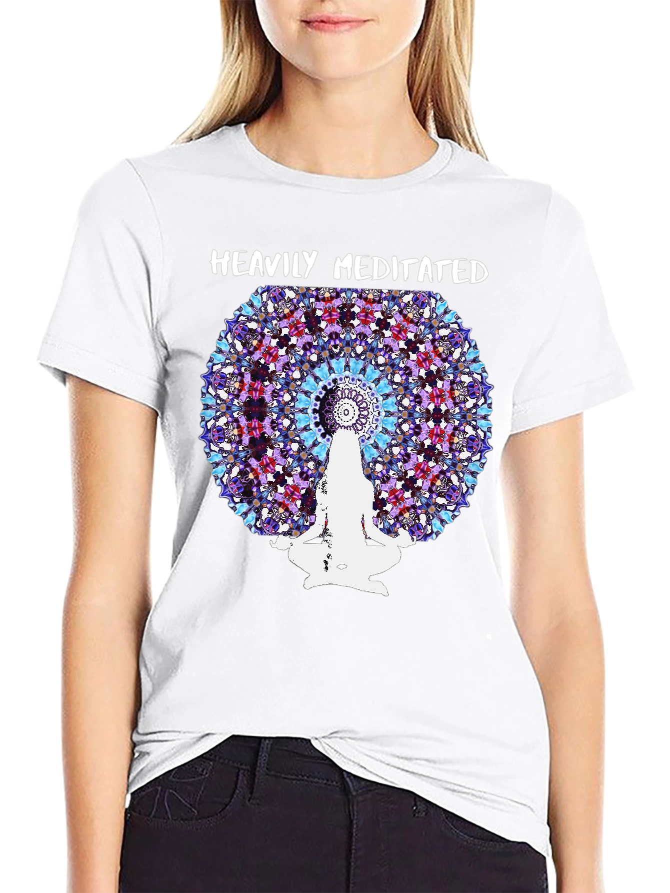Heavily Meditated Mandala T-Shirt